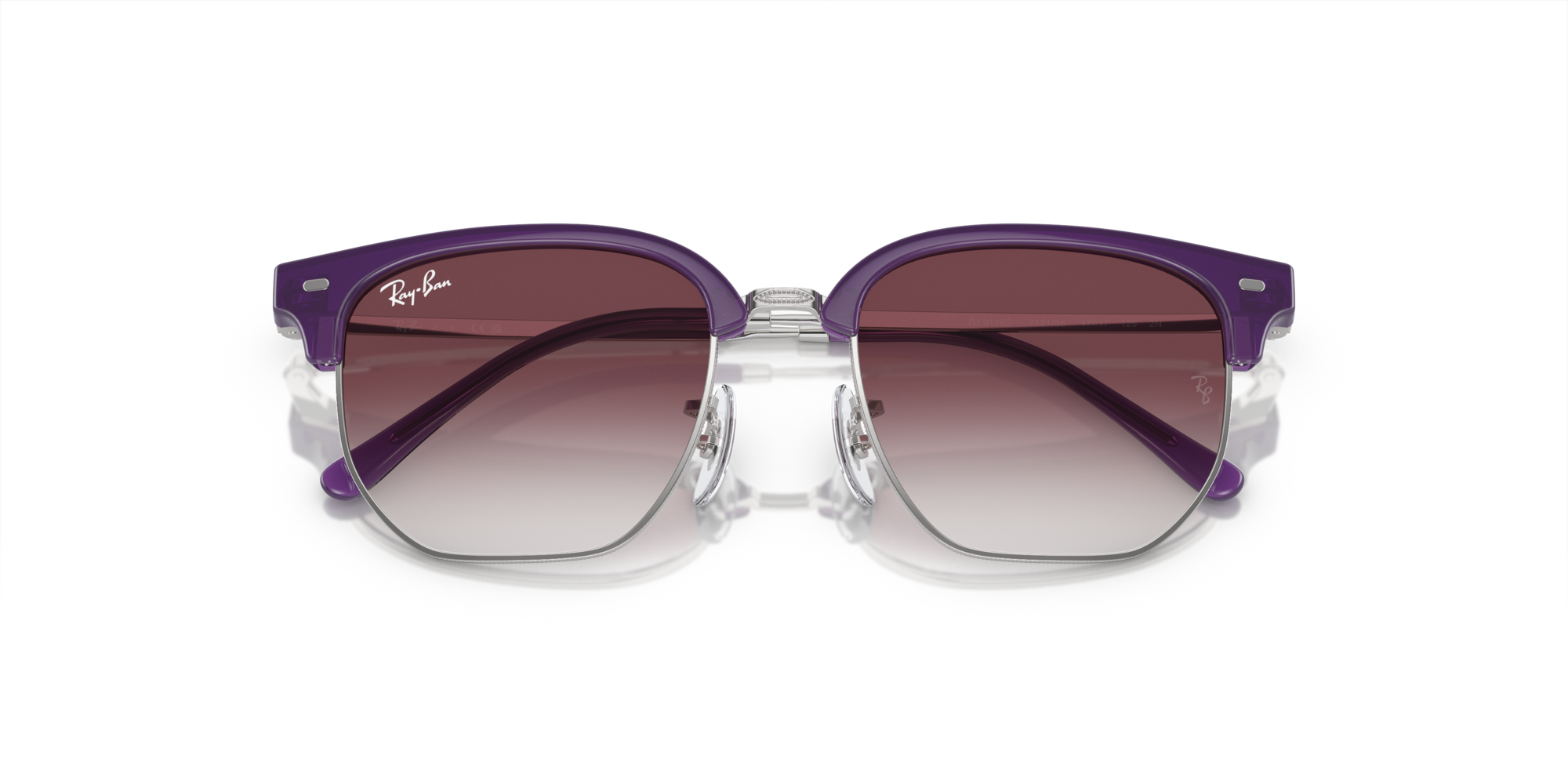 RJ9116S JUNIOR NEW CLUBMASTER 713136 Occhiali da sole Ray - Ban 2