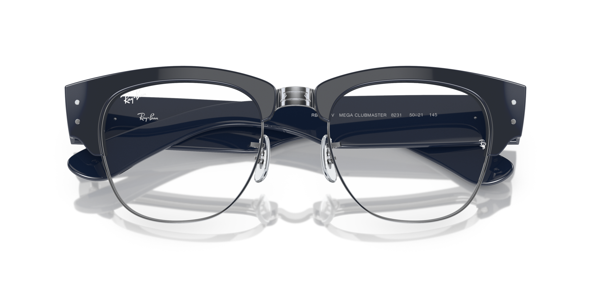 RX0316V MEGA CLUBMASTER 8231 Montature da vista Ray - Ban 2