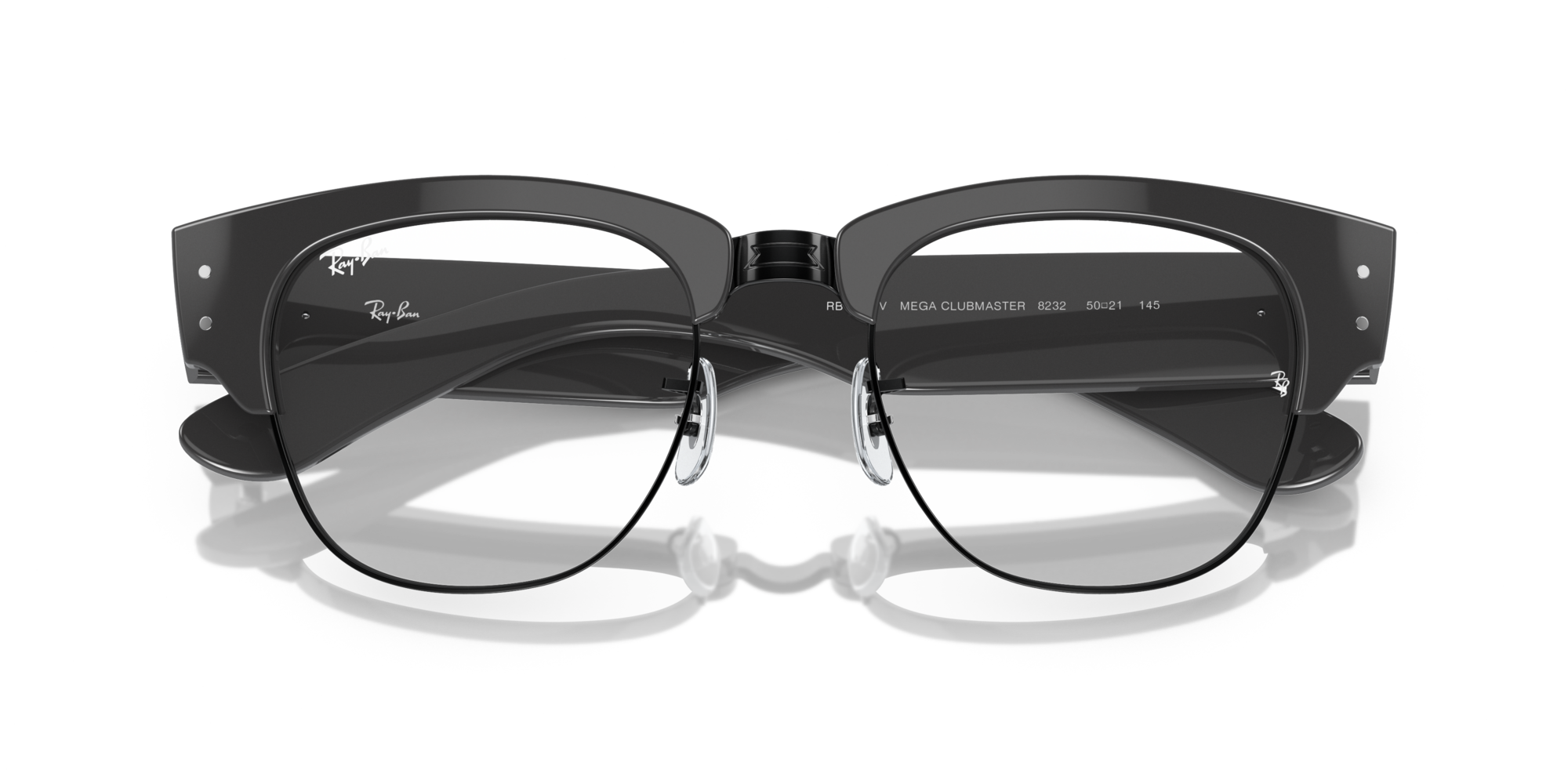 RX0316V MEGA CLUBMASTER 8232 Montature da vista Ray - Ban 2