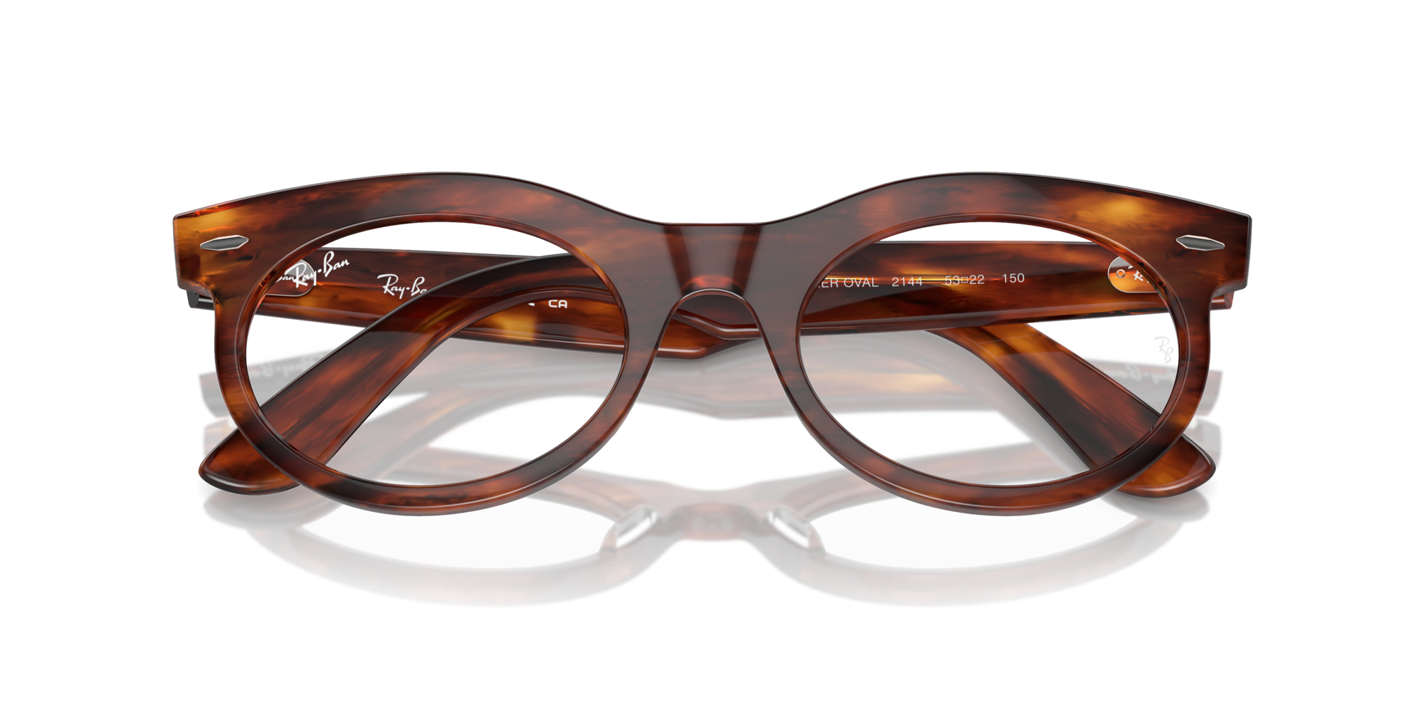 RX2242V WAYFARER OVAL 2144 Montature da vista Ray - Ban 2