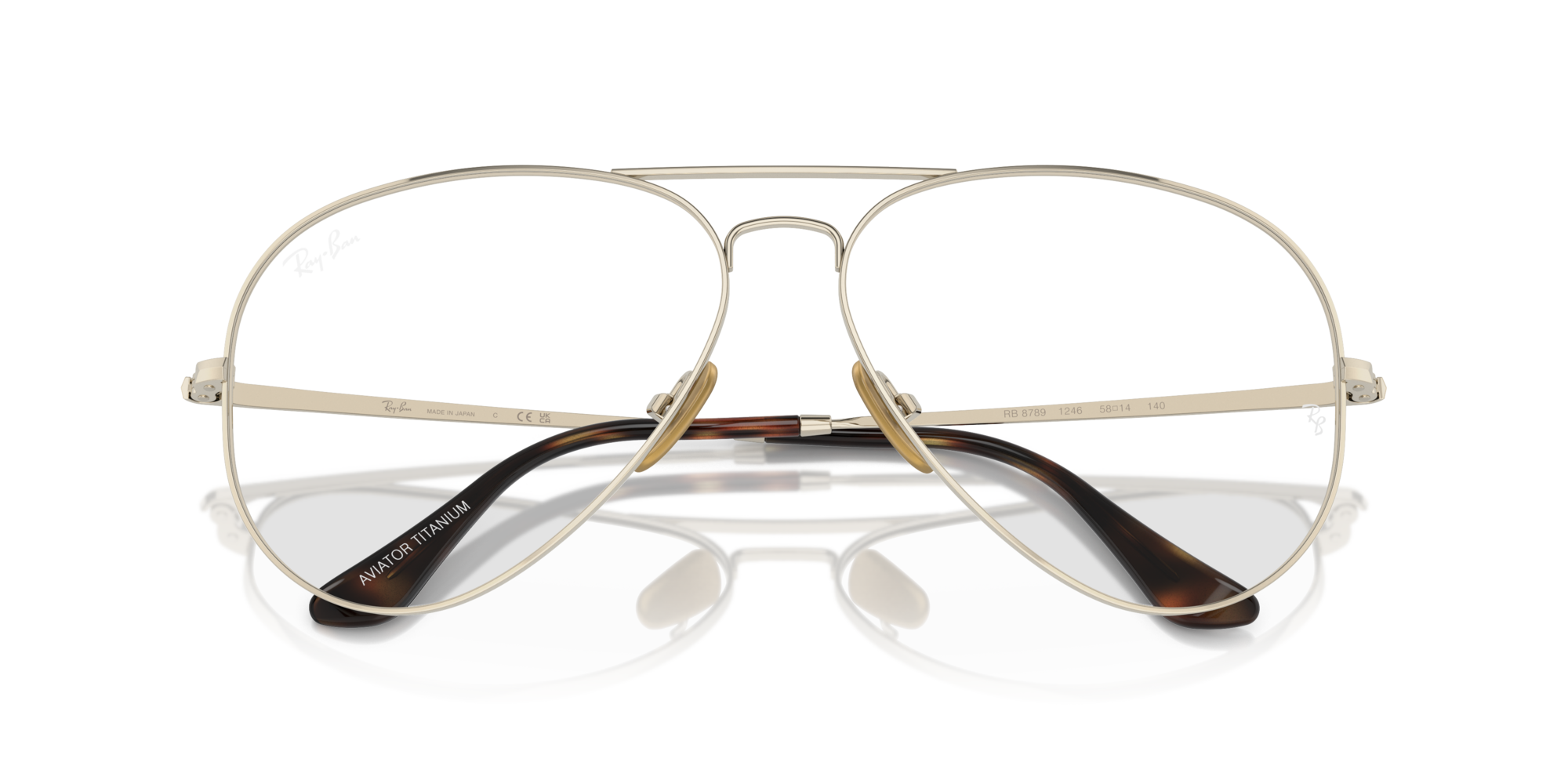 RX8789 AVIATOR TITANIUM 1246 Montature da vista Ray - Ban 2