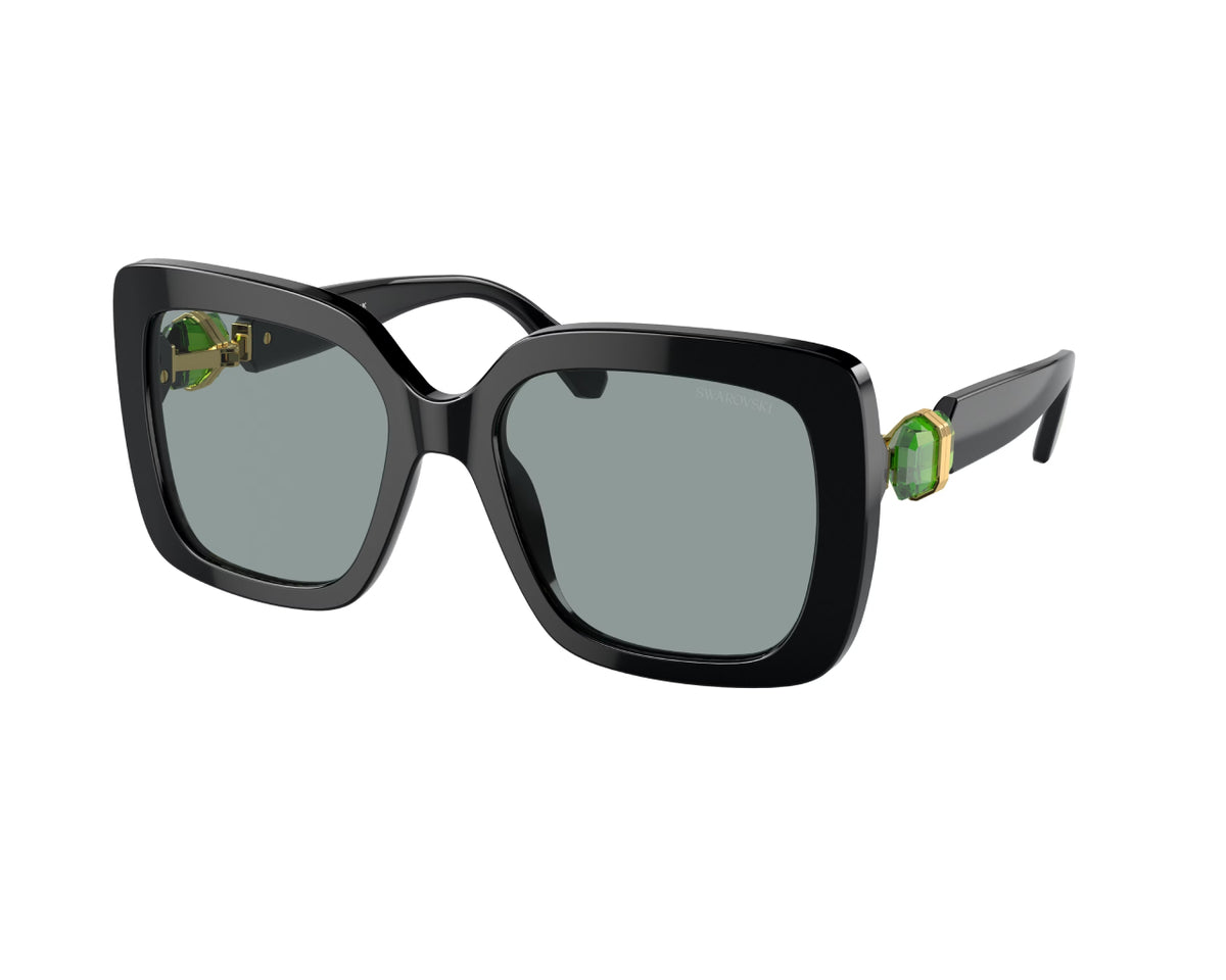 Lunettes De Soleil Unisexe Pif Wear Essential 1s – Monture Noire Brillante, Verres Bleu Dégradé – Neuf Avec étiquettes