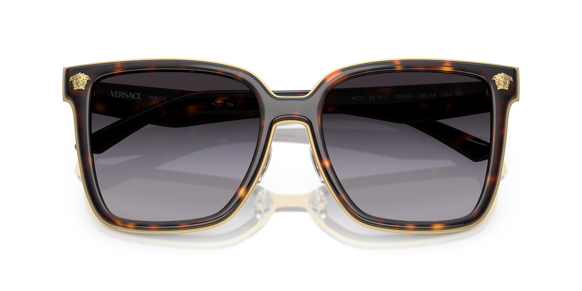 VE2278D 108/8G Occhiali da sole Versace 2