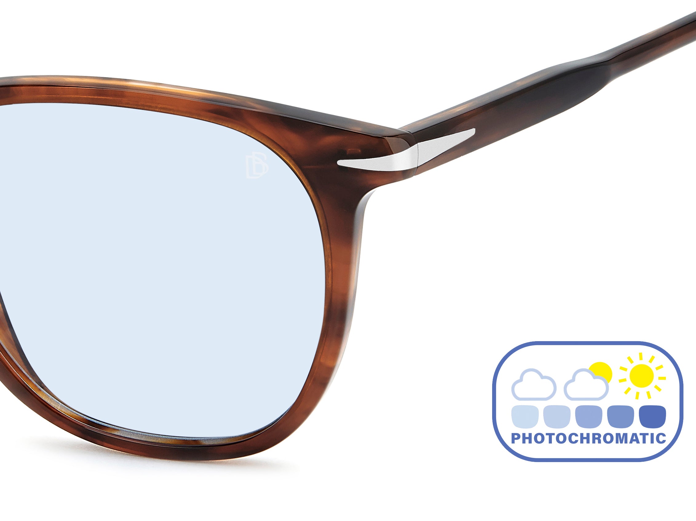 DB 1160/S EX4/QZ Occhiali da sole DAVID BECKHAM 3