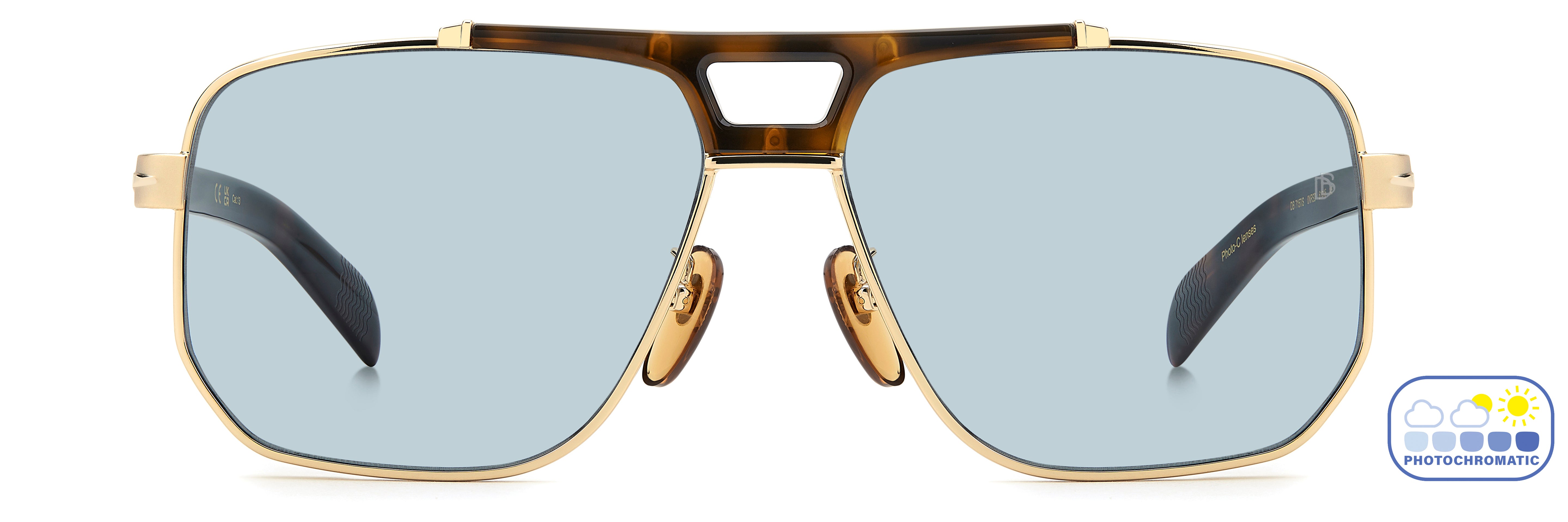 DAVID BECKHAM DB 7157/S 0NR/SD Occhiali da sole DAVID BECKHAM 2