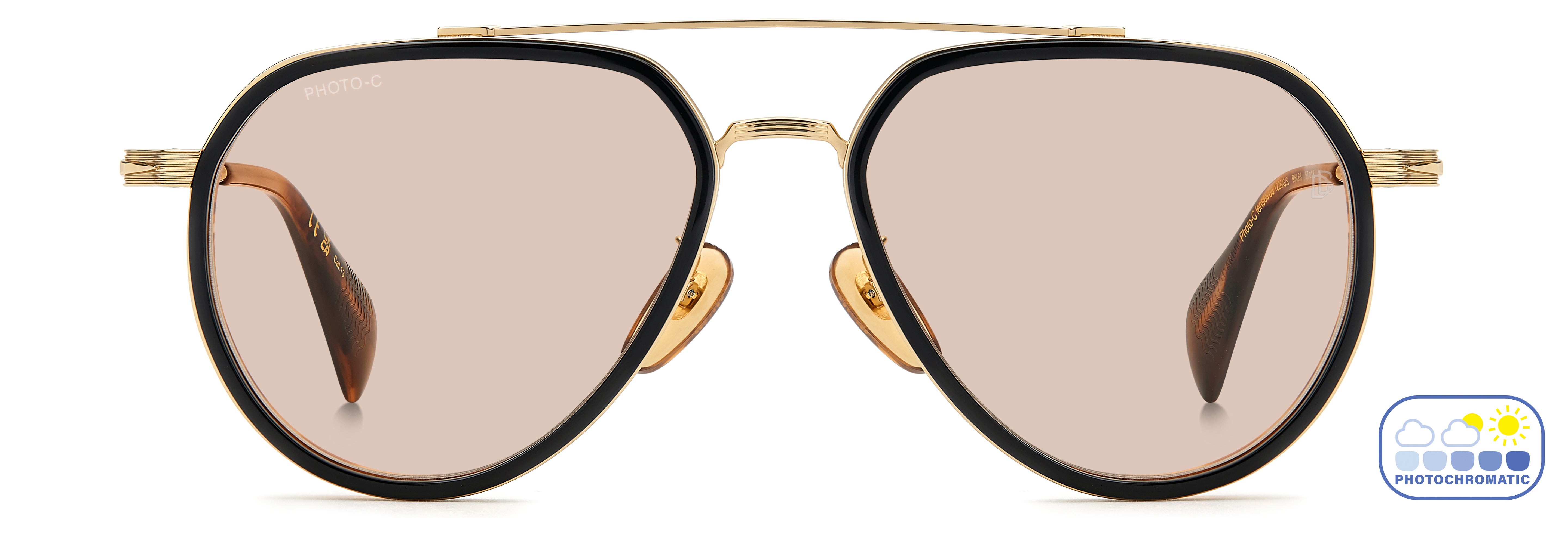 DAVID BECKHAM DB 1226/G/S RHL/63 Occhiali da sole DAVID BECKHAM 2