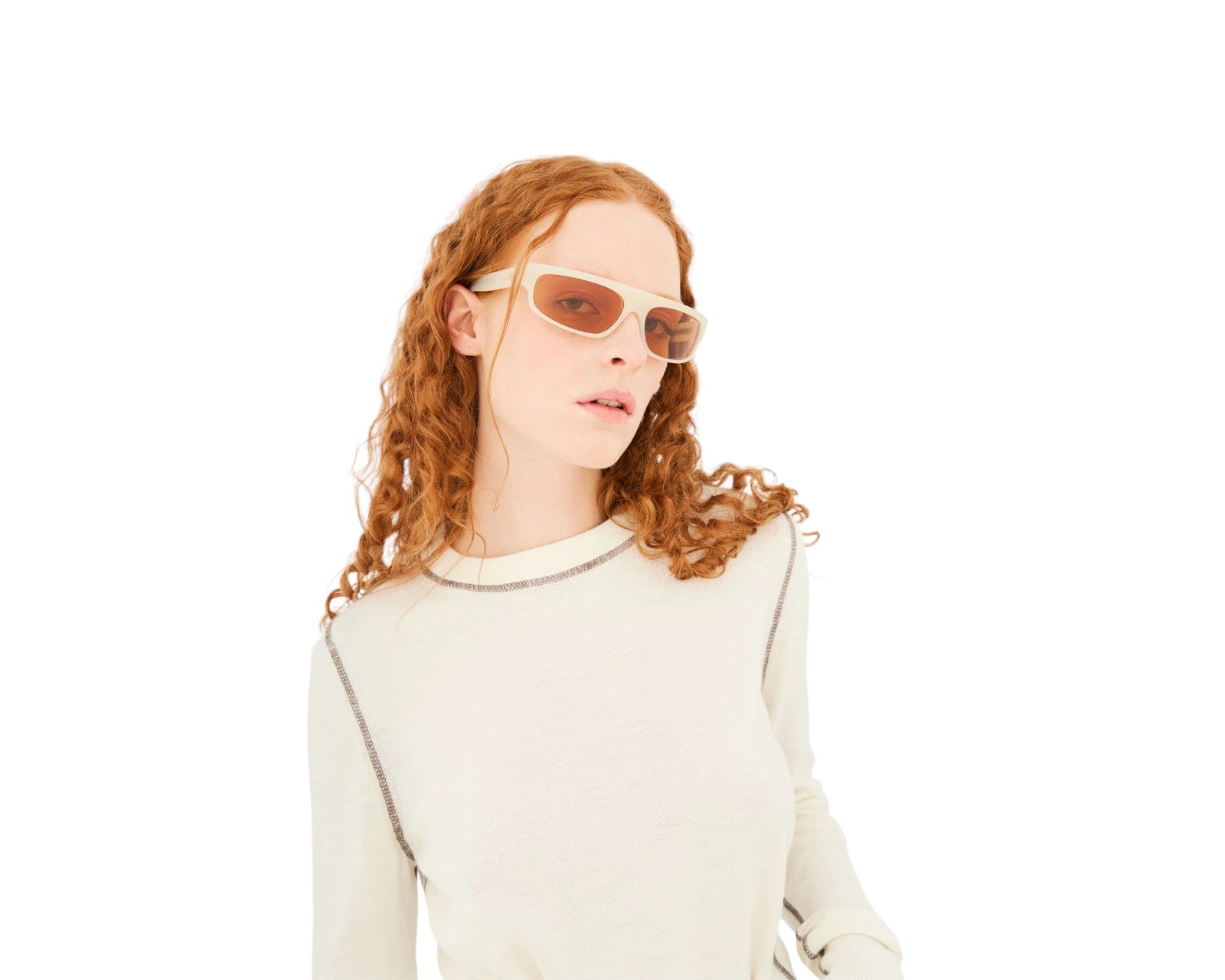 4B0 Zam Crema Occhiali da sole outlet Retrosuperfuture 4