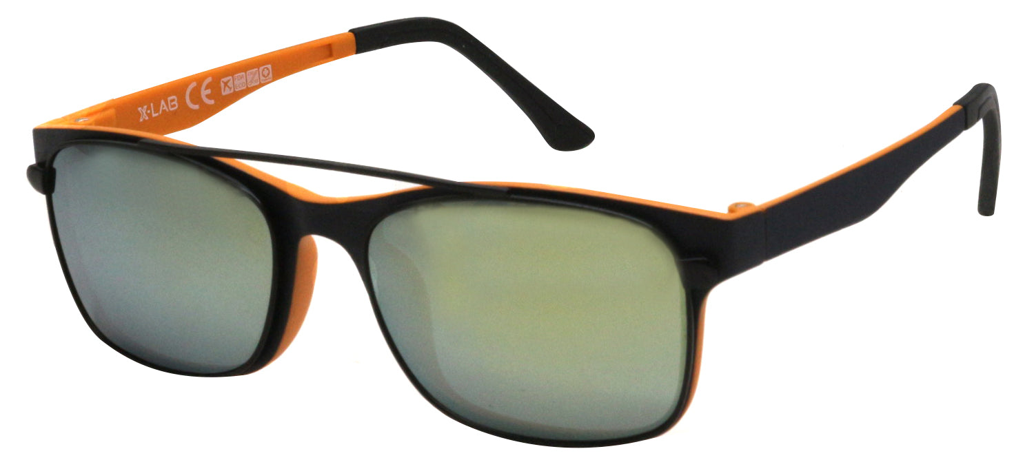 X-LAB 270 con clip-on sole magnetico Montature da vista XLAB 3