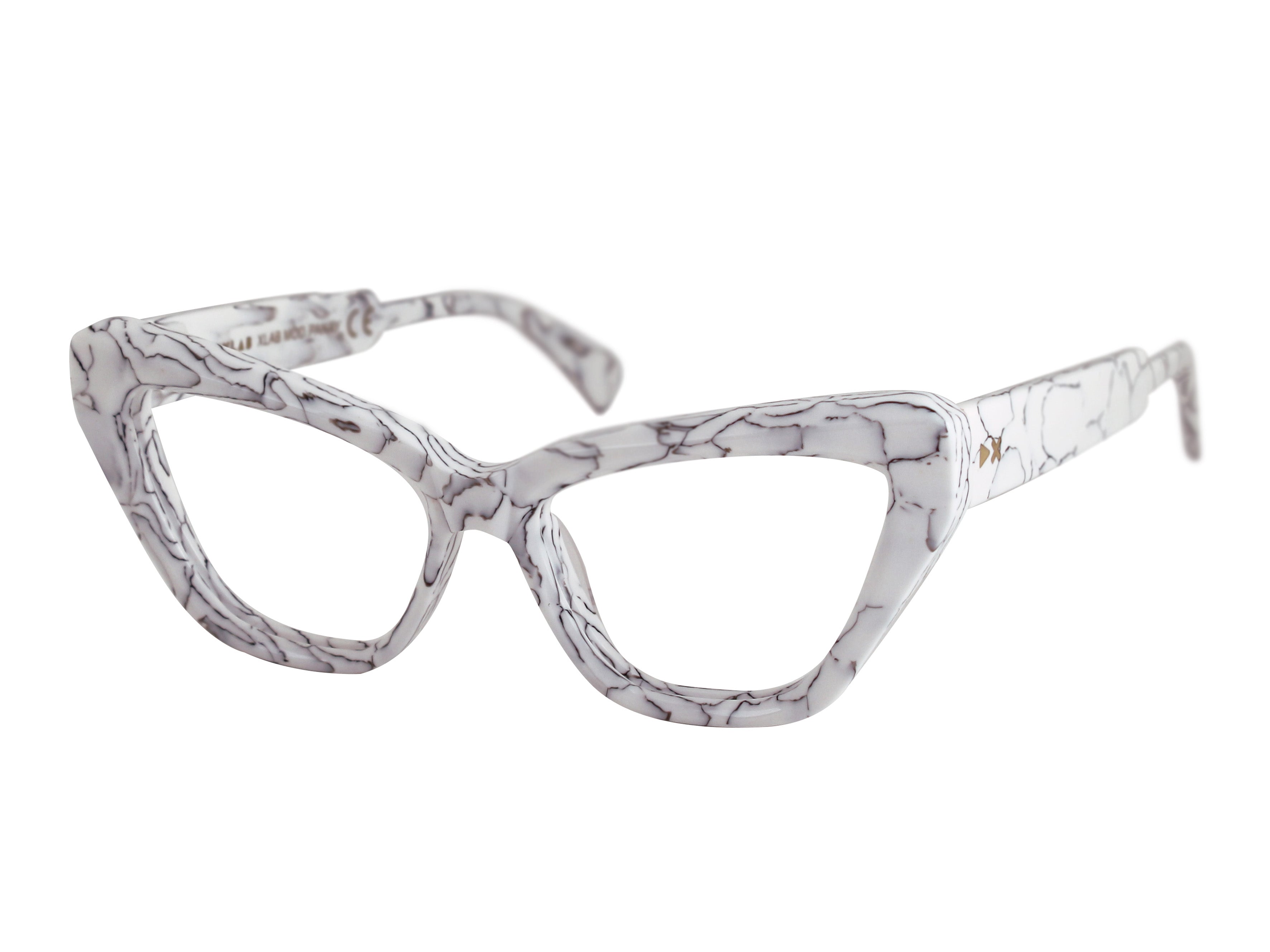 PANAY NERO / LENTI NEUTRE FOTOC. GREY Montature da vista XLAB Marmo Bianco 8050506593300 1