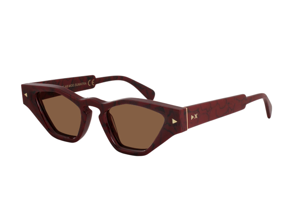 XLAB Sumatra Occhiali da sole XLAB Marmo Bordeaux 8056249001348 4