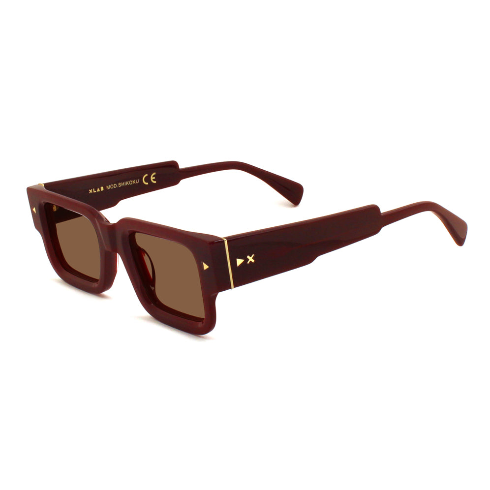 SHIKOKU Occhiali da sole XLAB Bordeaux 8054757821854 7