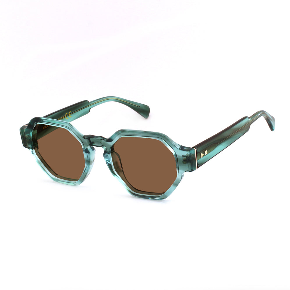 LEYTE Occhiali da sole XLAB Verde strisciato 8056249757160 8
