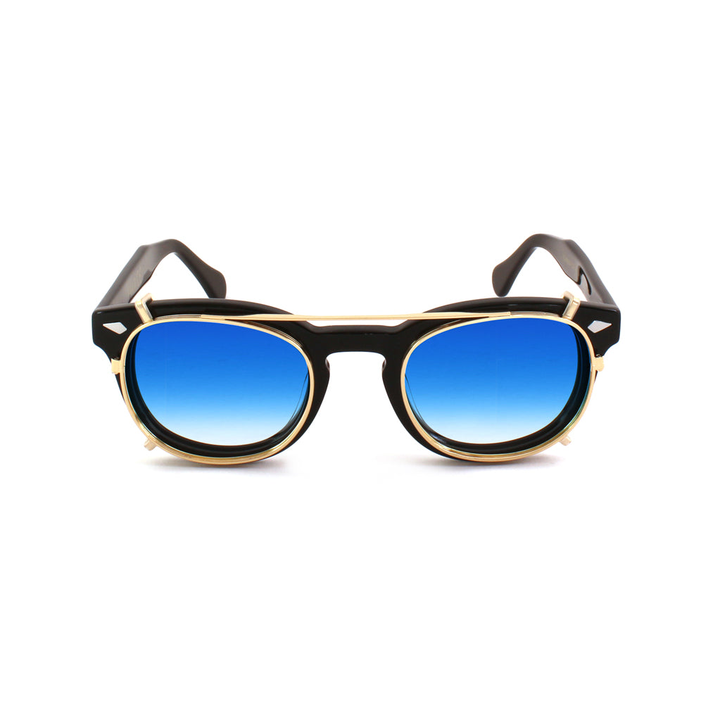 Clip-on 01 Oro/Azzurro sfumato per 8004 stile moscot calibro 48mm Clip on XLAB 3