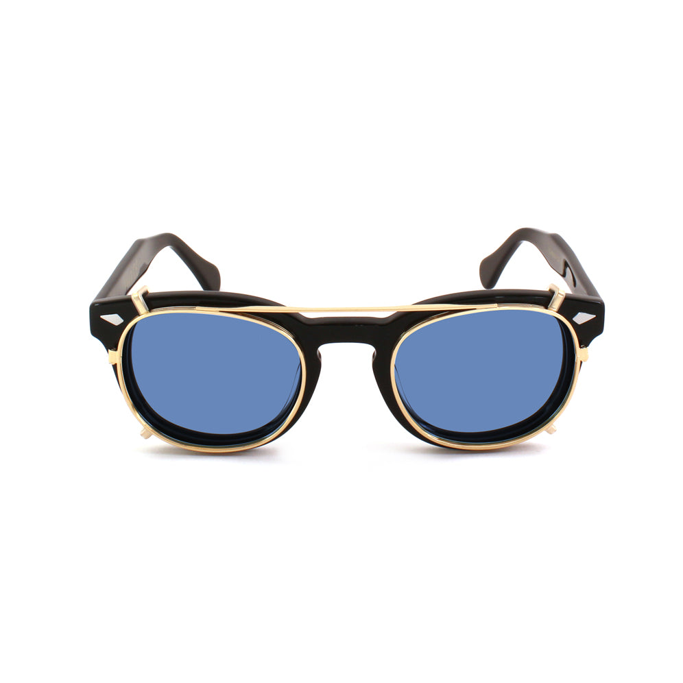 Clip-on 01 Oro/Azzurro polarizzato per 8004 stile moscot calibro 48mm Clip on XLAB 3