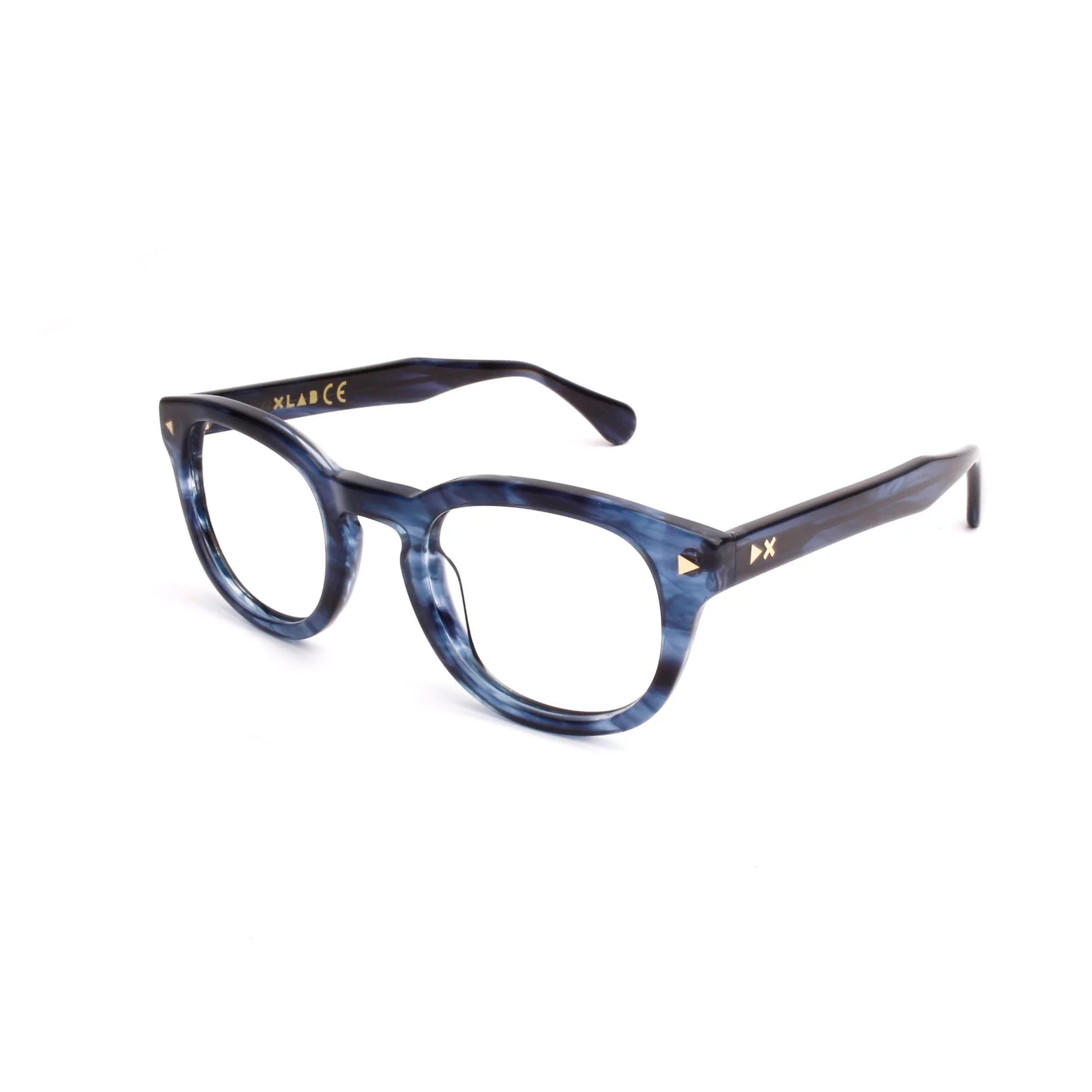 XLAB mod. 8004 montatura Blu striato
