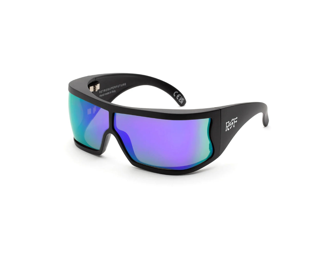 6A2 Bones Obsidian Occhiali da sole Retrosuperfuture 1