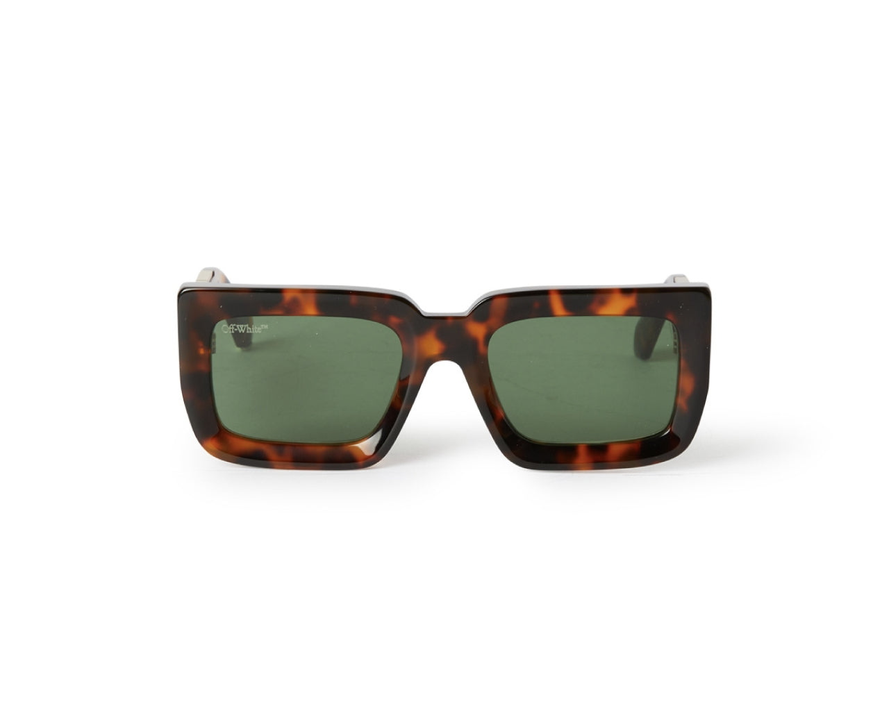 OERI073 Boston 6055 Havana green Occhiali da sole Off-White 2