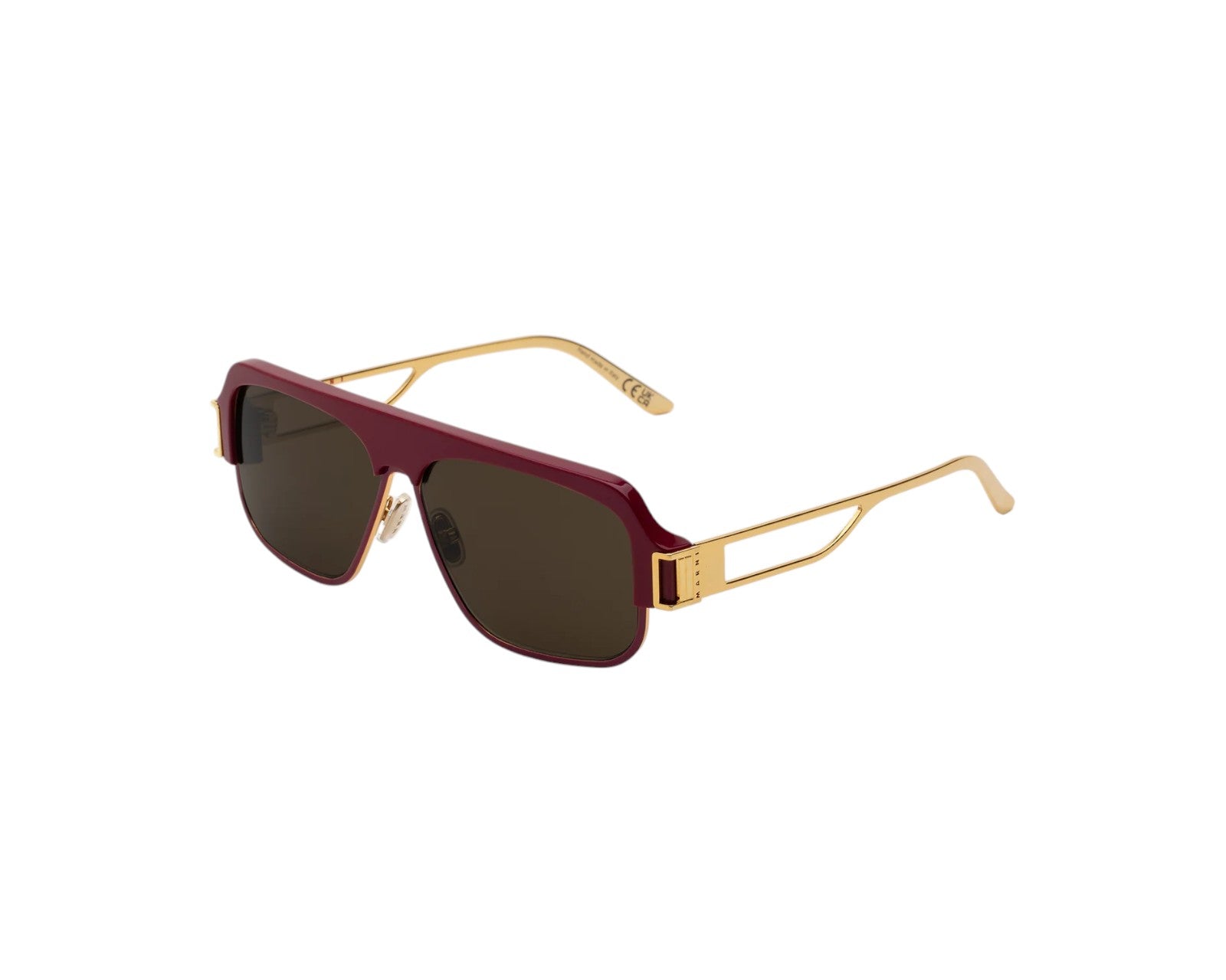 Burullus Burgundy Gold I2U Occhiali da sole Marni 1