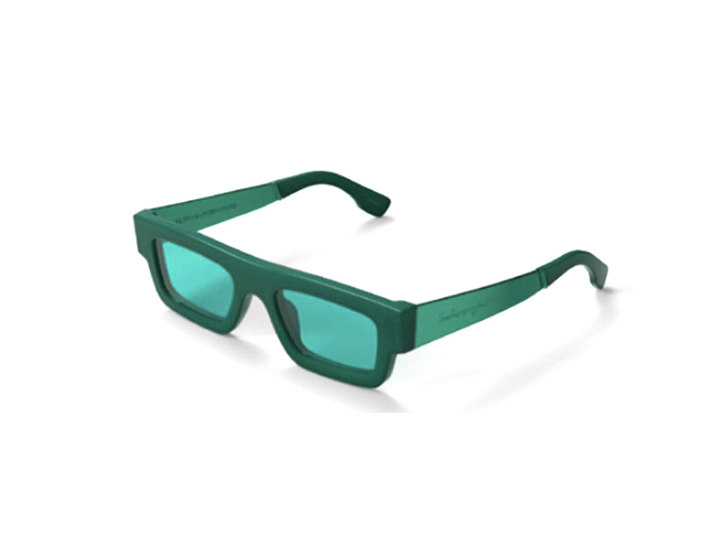 AJQ COLPO FRANCIS GREEN Occhiali da sole Retrosuperfuture 1