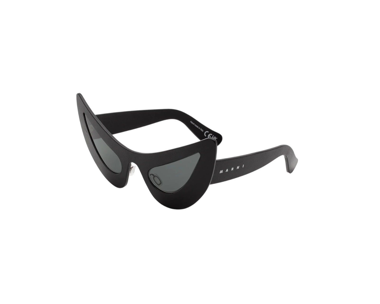 Char Dham Leather Black QW6 Occhiali da sole Marni 1