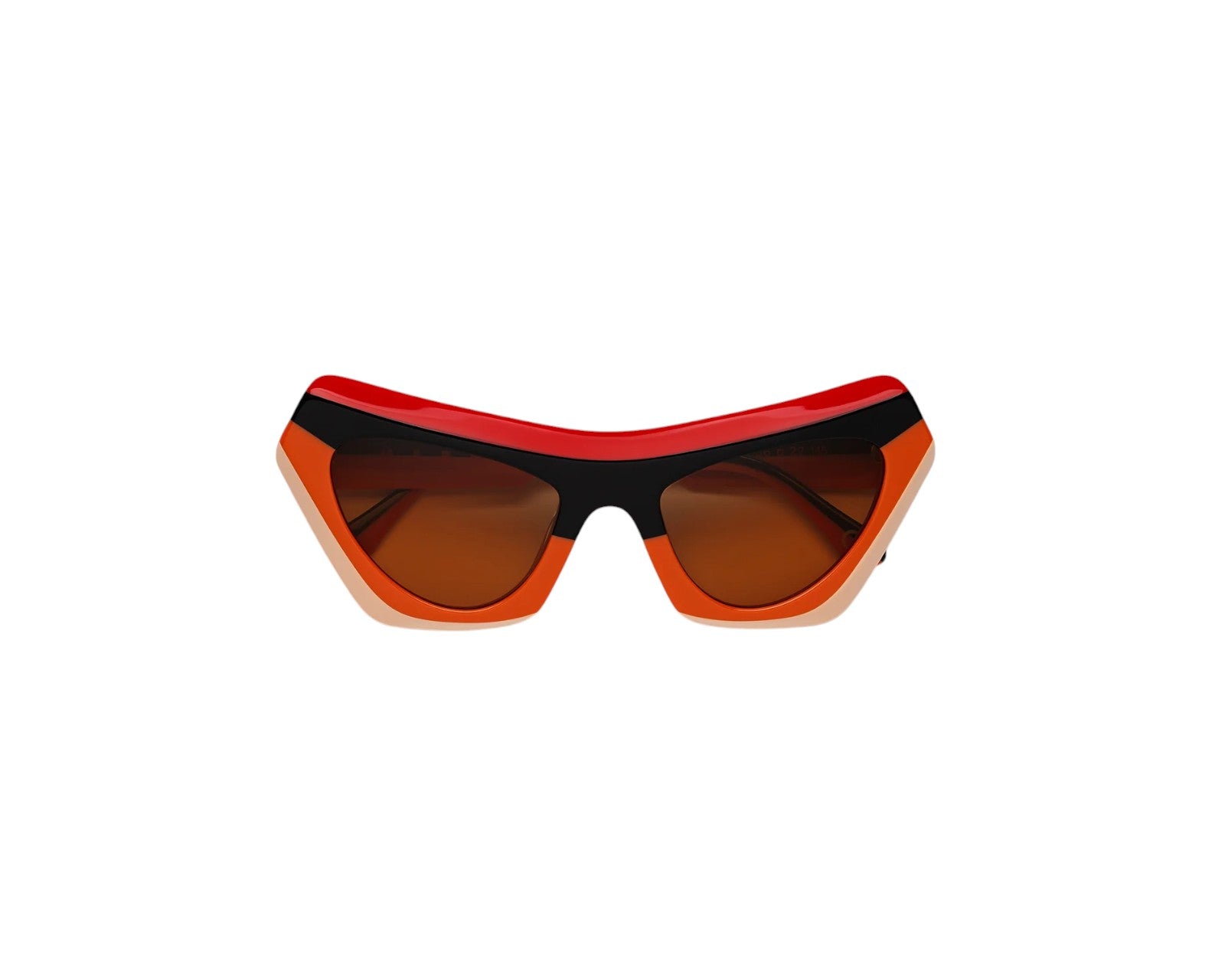 Devil s Pool Stripes Orange P1N Occhiali da sole Marni 2