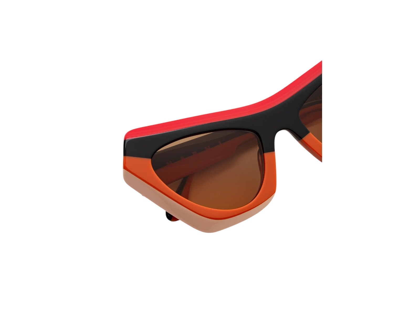 Devil s Pool Stripes Orange P1N Occhiali da sole Marni 3