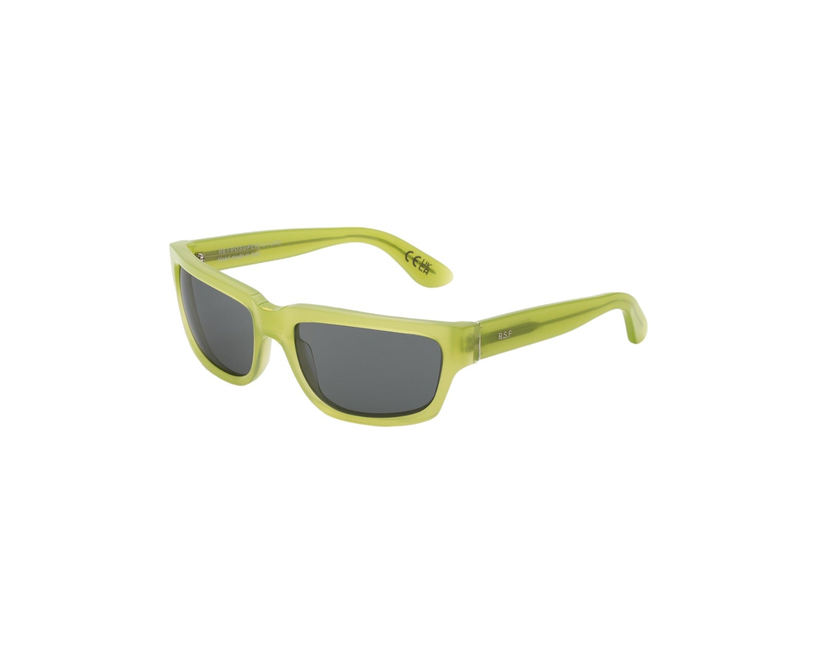 9LA Thelonius Lime Occhiali da sole Retrosuperfuture 1