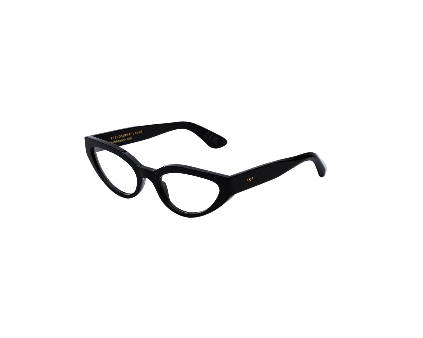 JGM Numero 124 Nero Montature da vista Retrosuperfuture 1