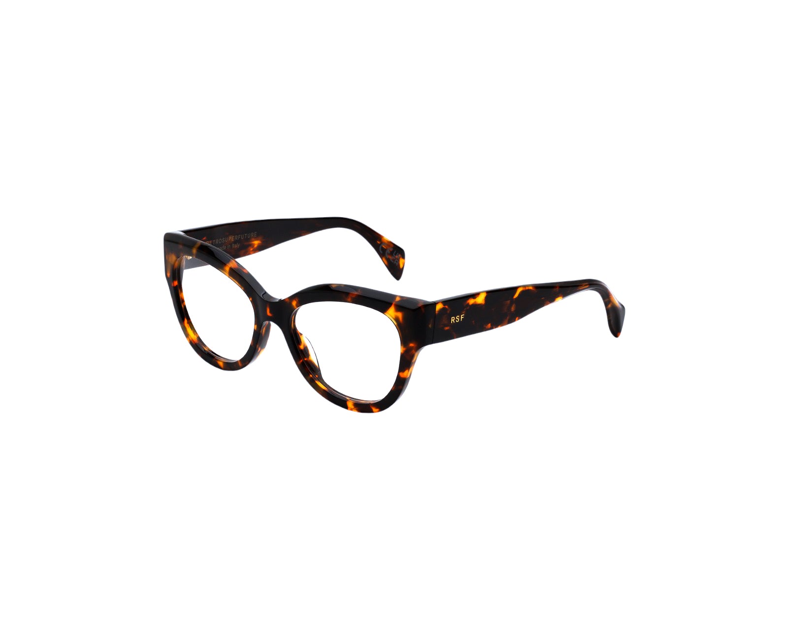 W4H Numero 126 Burnt Havana Montature da vista Retrosuperfuture 1