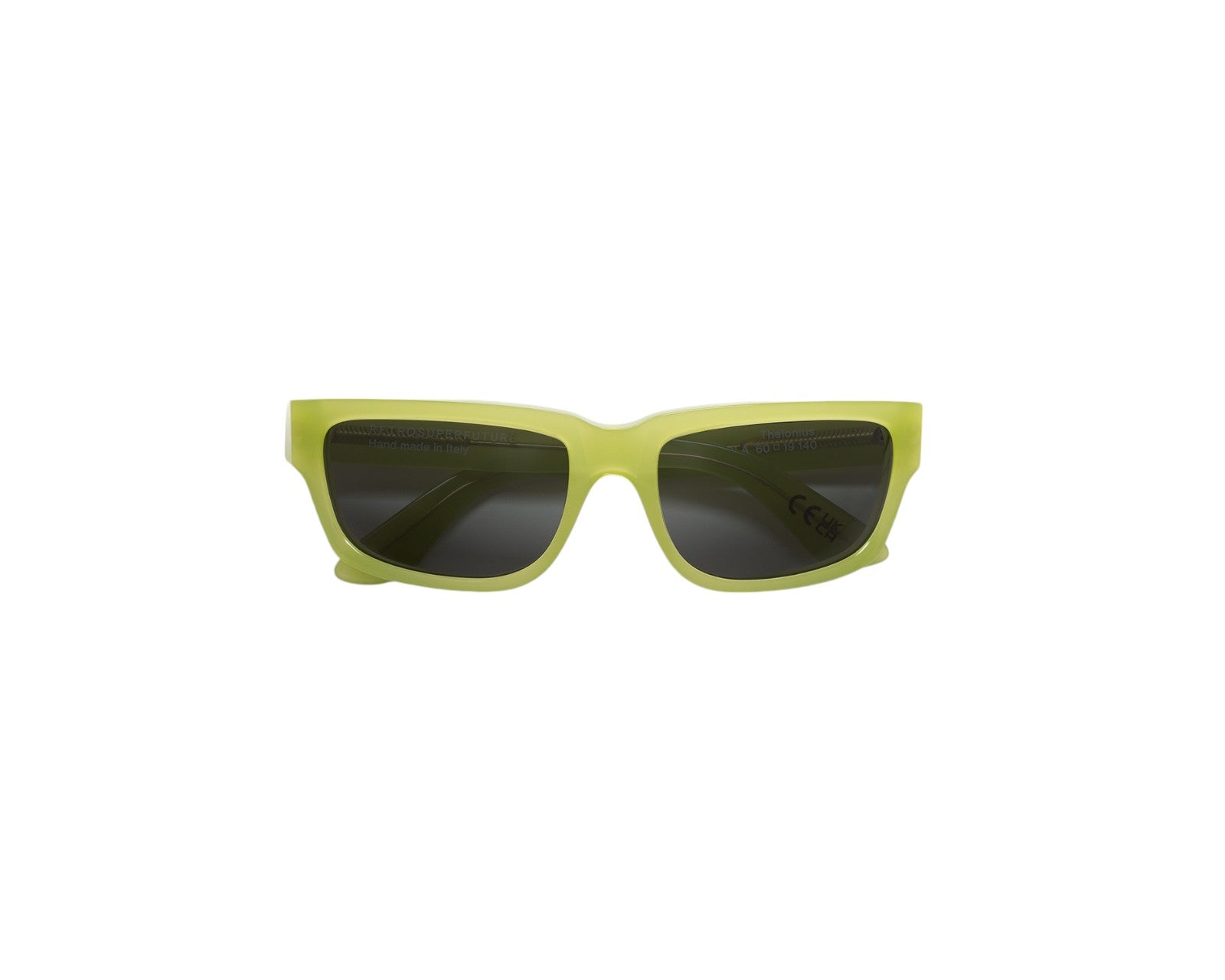 9LA Thelonius Lime Occhiali da sole Retrosuperfuture 2