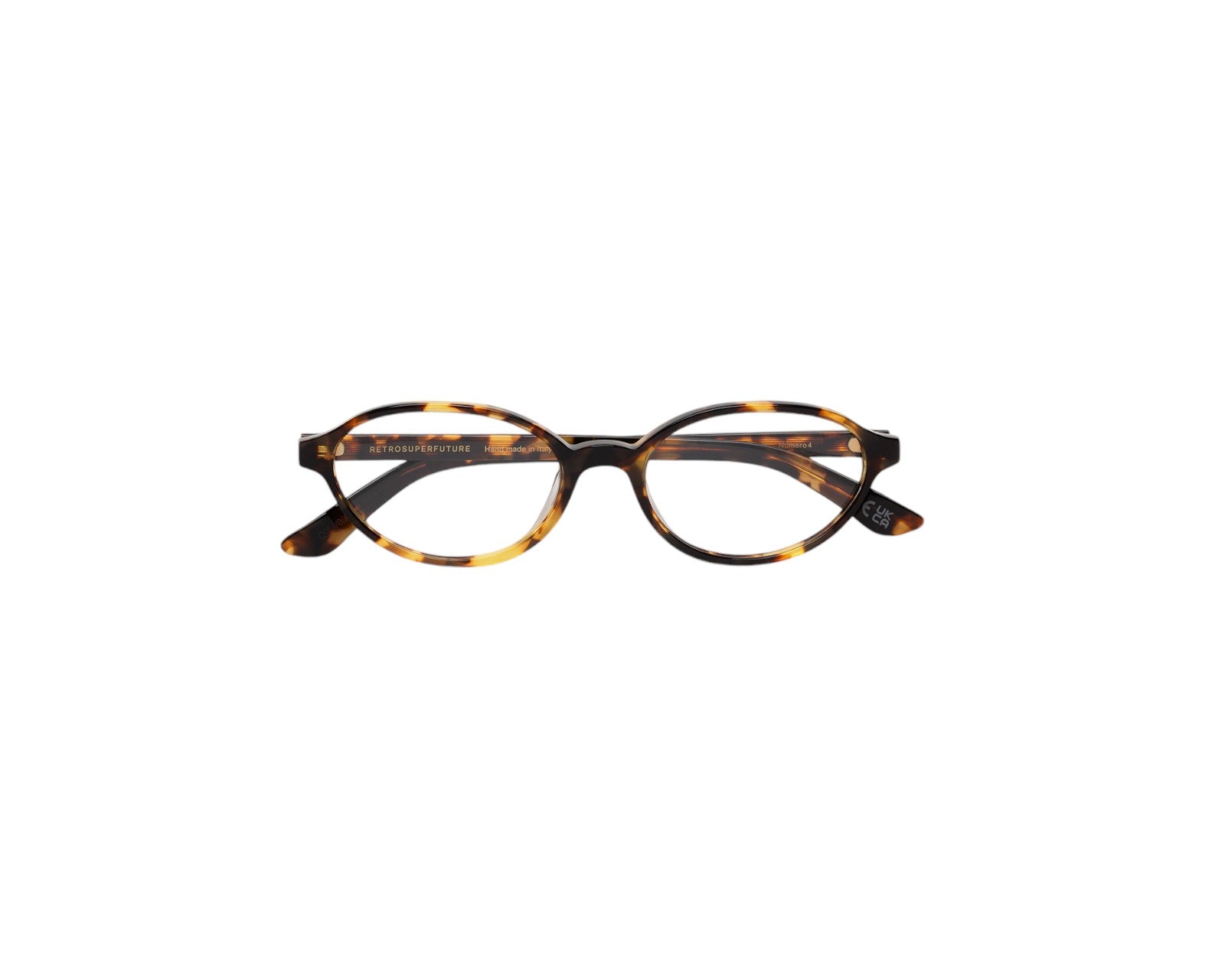QNC Numero 04 Burnt Havana Montature da vista Retrosuperfuture 2