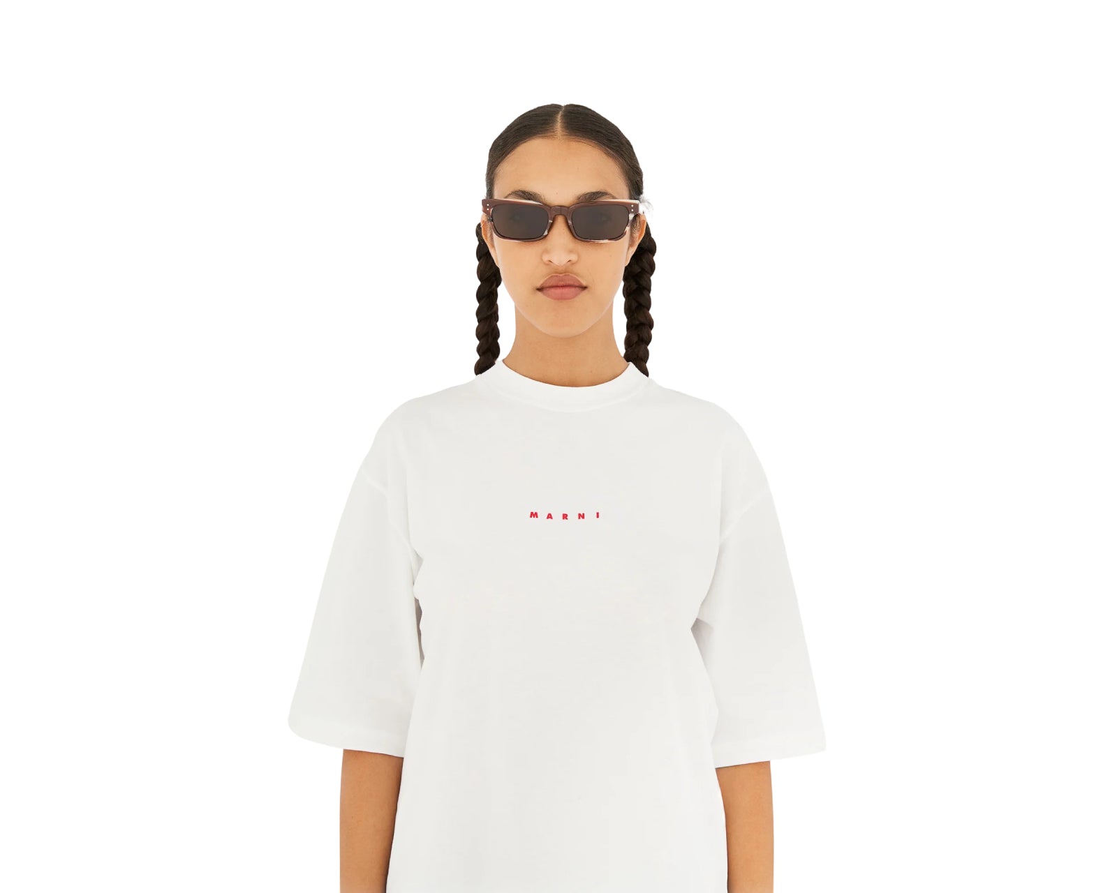 Marni A7C Floosa Chocolate Horn