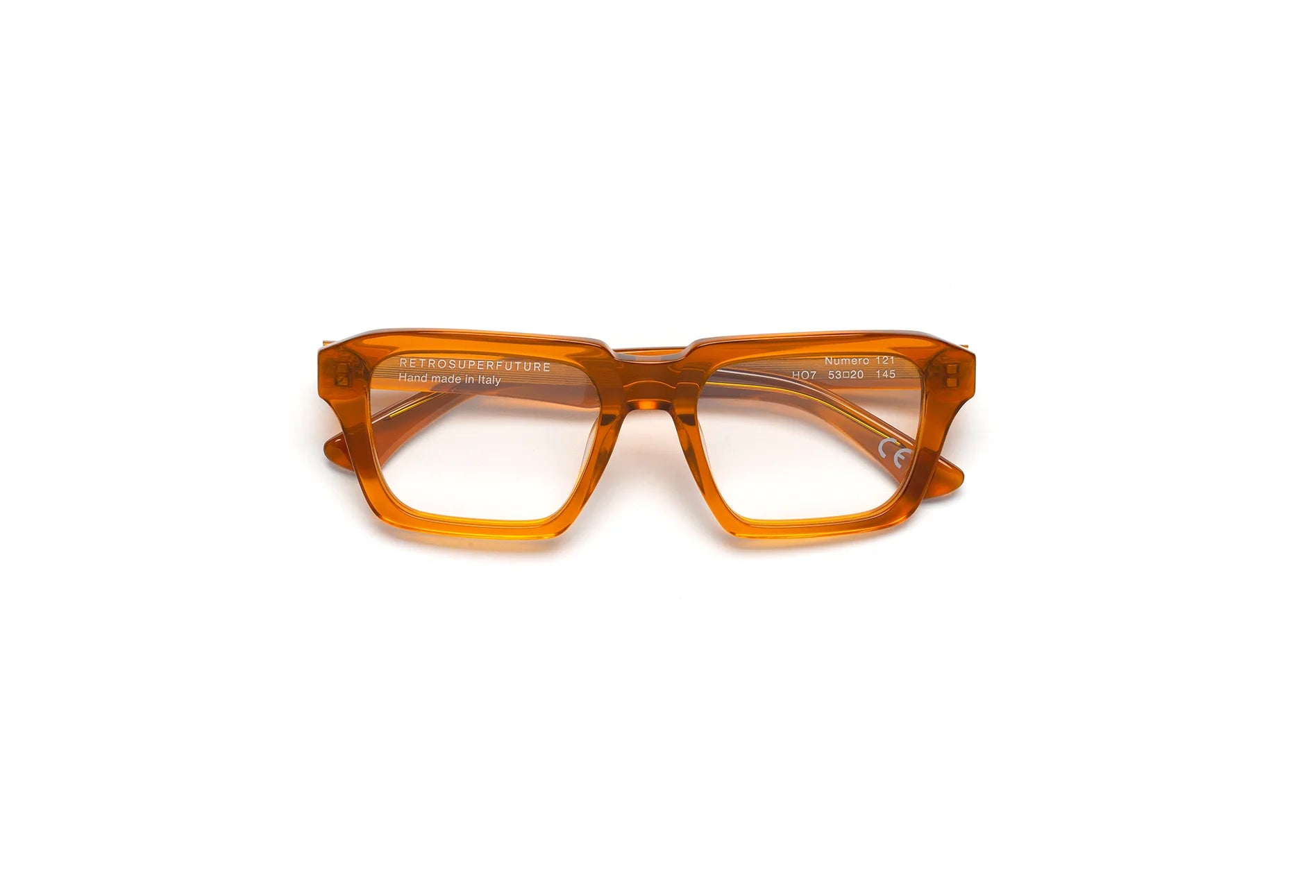 HO7 Numero 121 Orange Montature da vista Retrosuperfuture 2