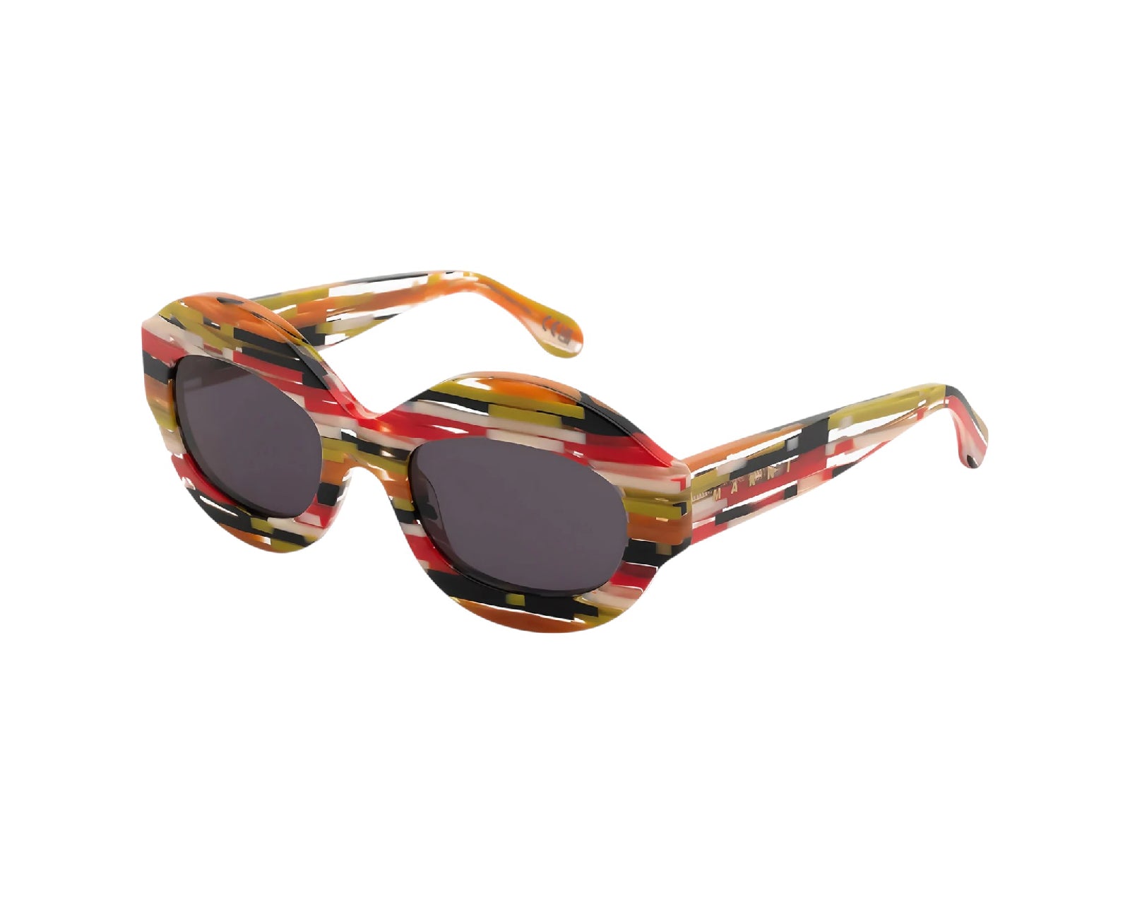 Ik Kil Cenote Spacey Stripey VJU Occhiali da sole Marni 1