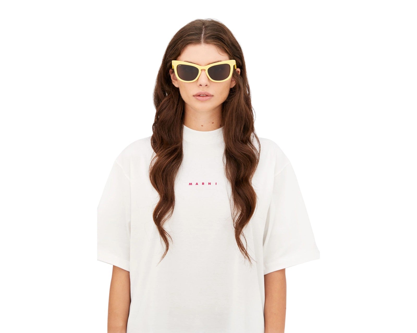 Isamu Solid yellow GEX Occhiali da sole Marni 4
