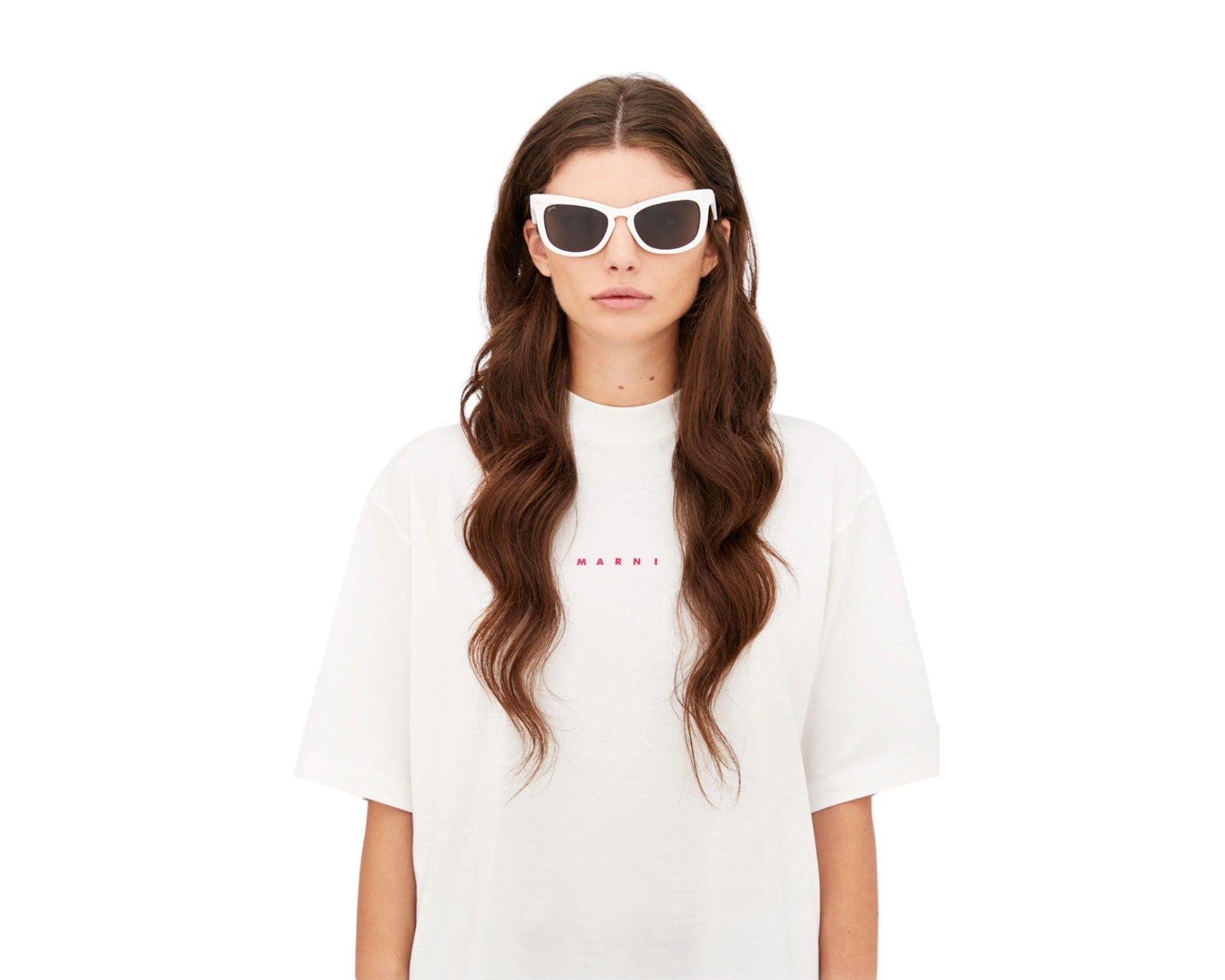Isamu Solid White WEH Occhiali da sole Marni 5