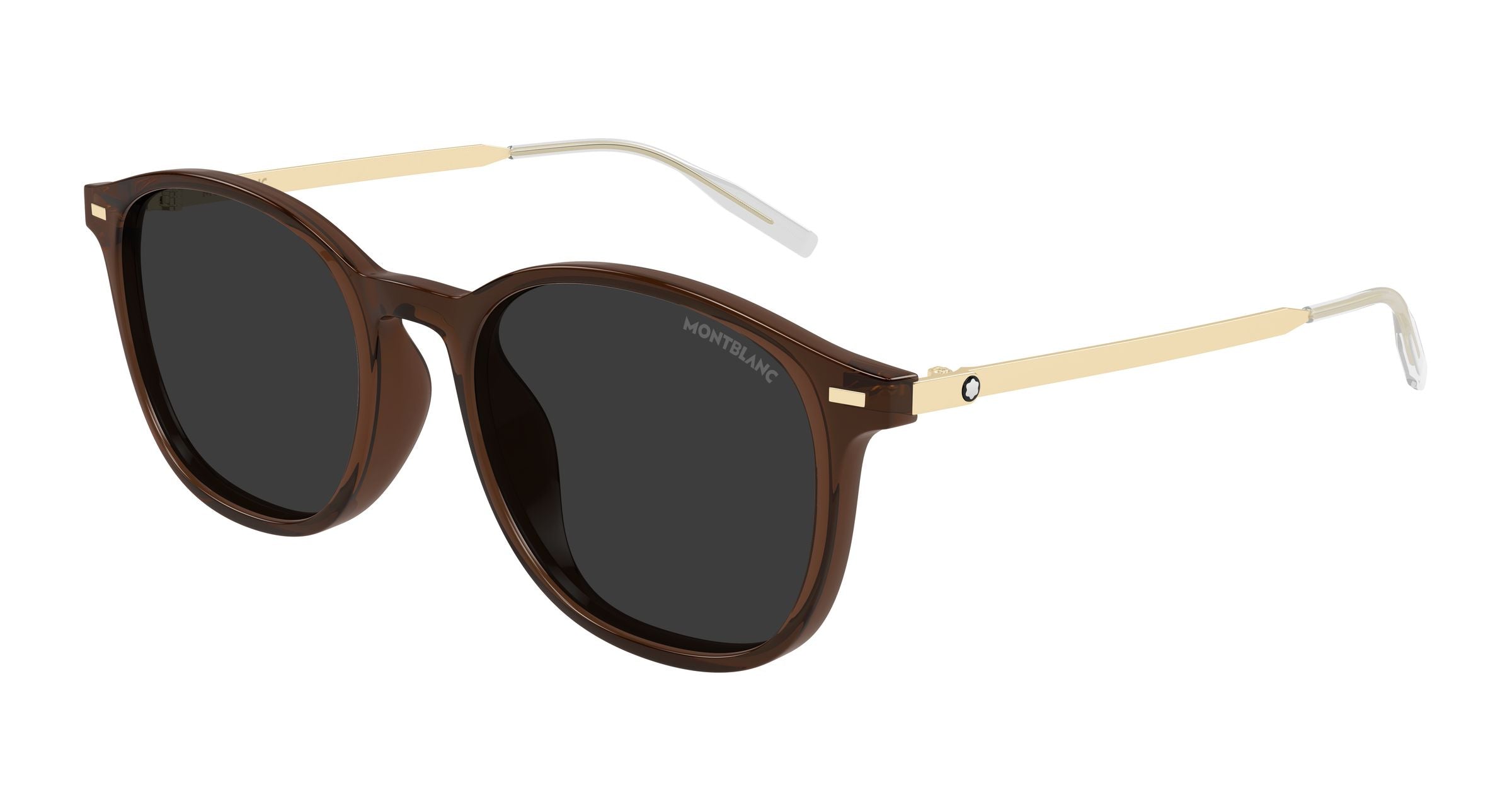 Sunglasses Montblanc MB0454SA 003 889652599946 Frame color Brown