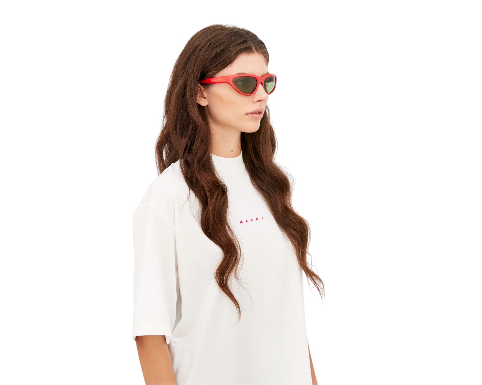 Mavericks Solid Red I8U Occhiali da sole Marni 4