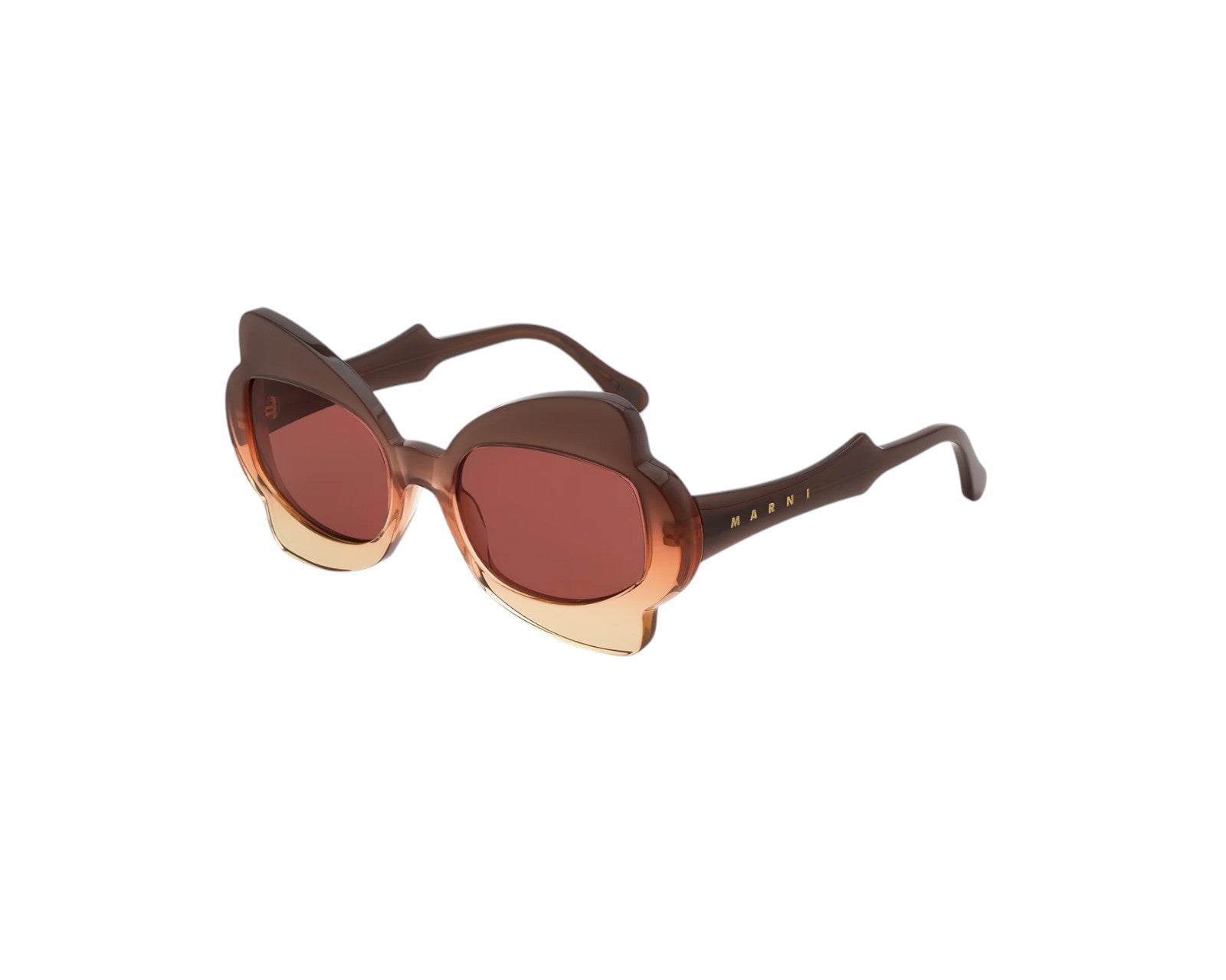 Monumental Gate Brown Fade H29 Occhiali da sole Marni 1