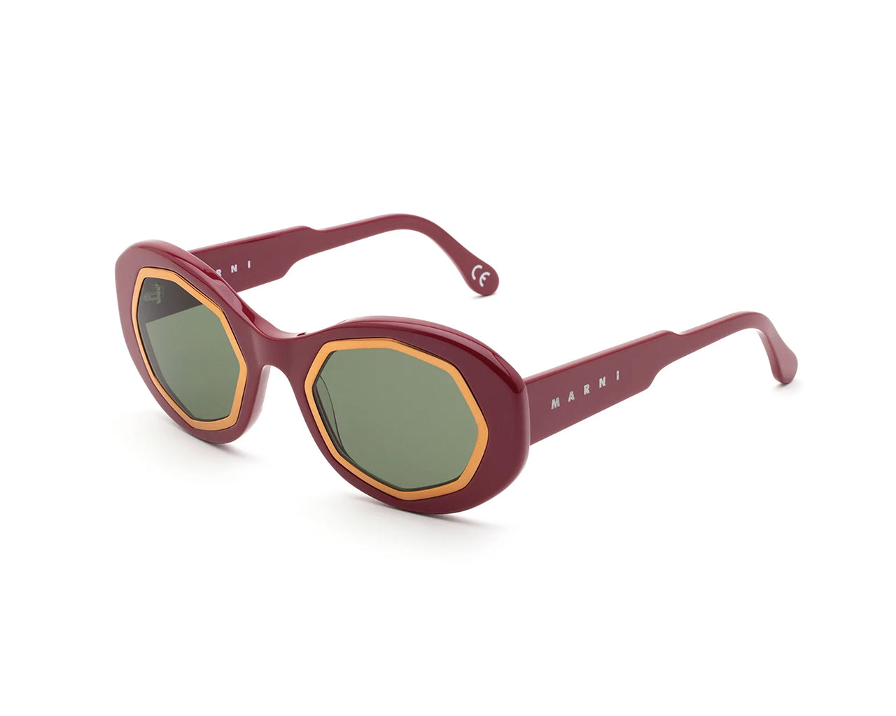 Mount Bromo Bordeaux XQB Occhiali da sole Marni 1