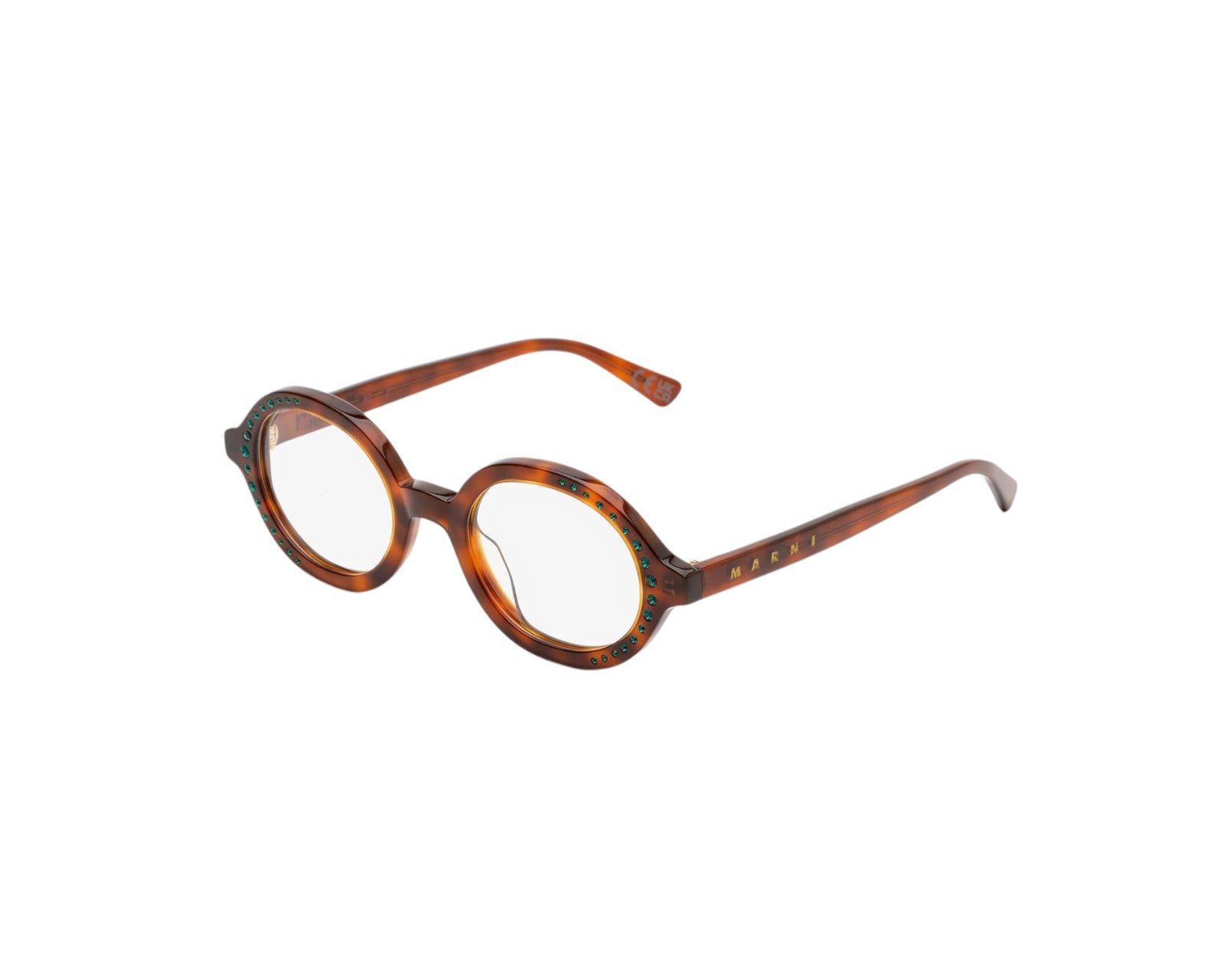 Marni AQK Nakagin Tower Optical Blonde Havana