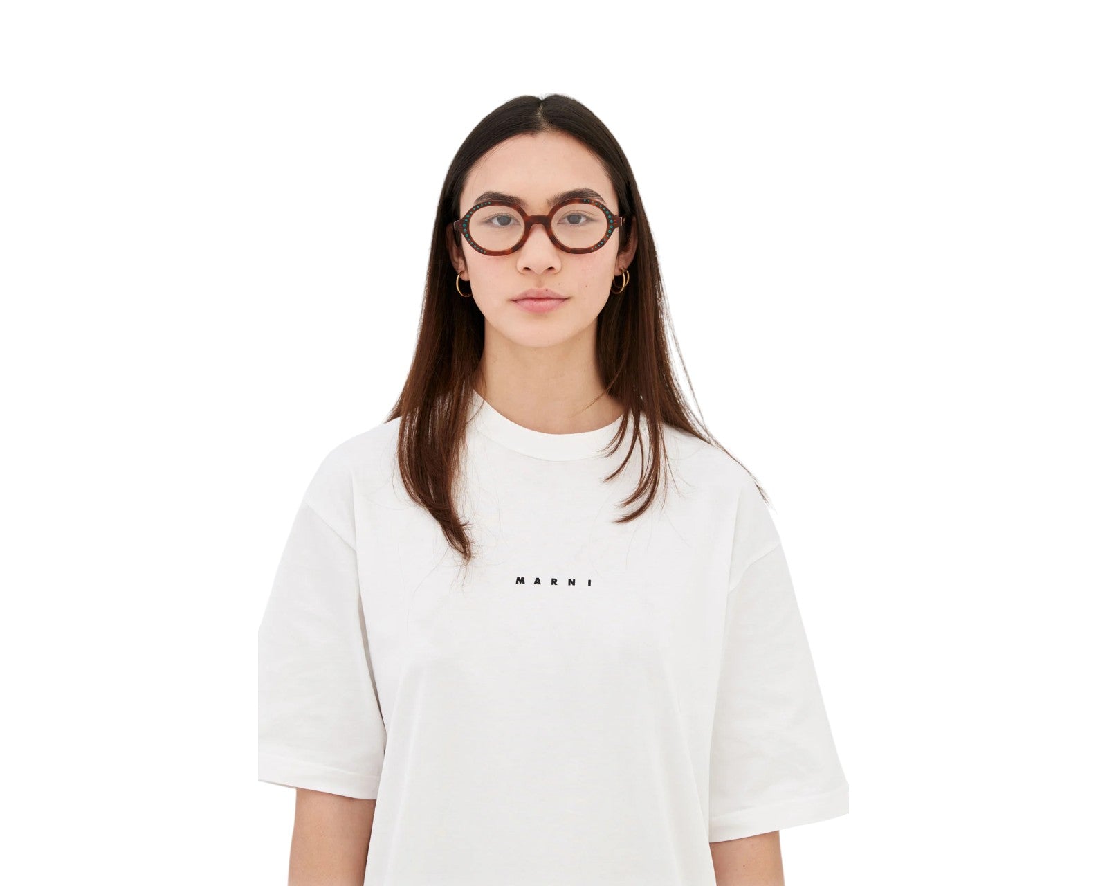 Marni AQK Nakagin Tower Optical Blonde Havana