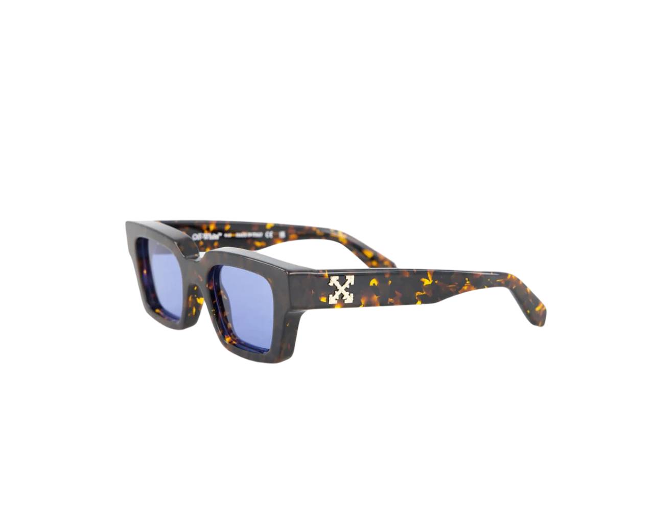 OERI008 Virgil 6045 havana blue Occhiali da sole Off-White 1