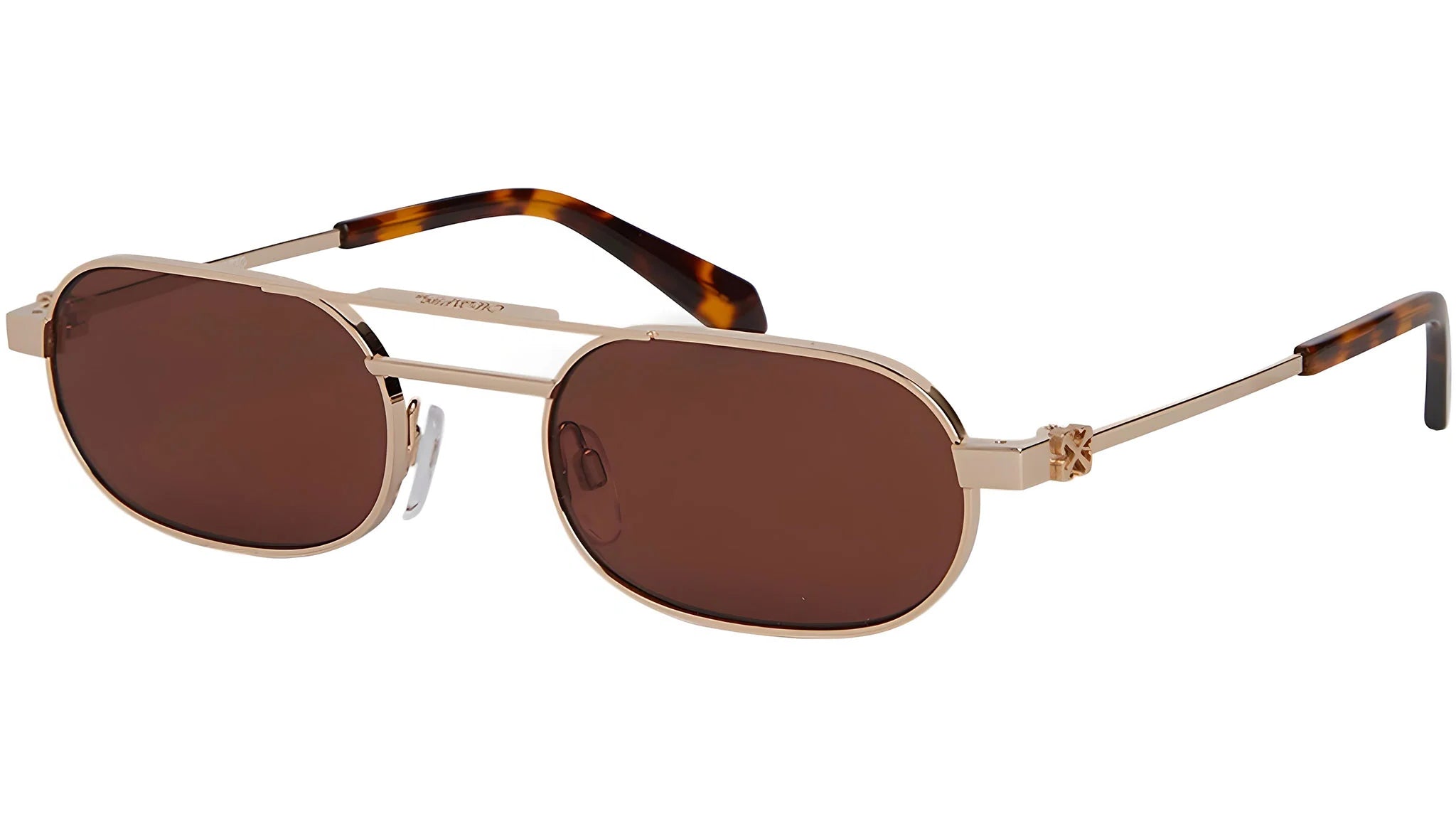 OERI123 Vaiden 7664 gold brown Occhiali da sole Off-White 1