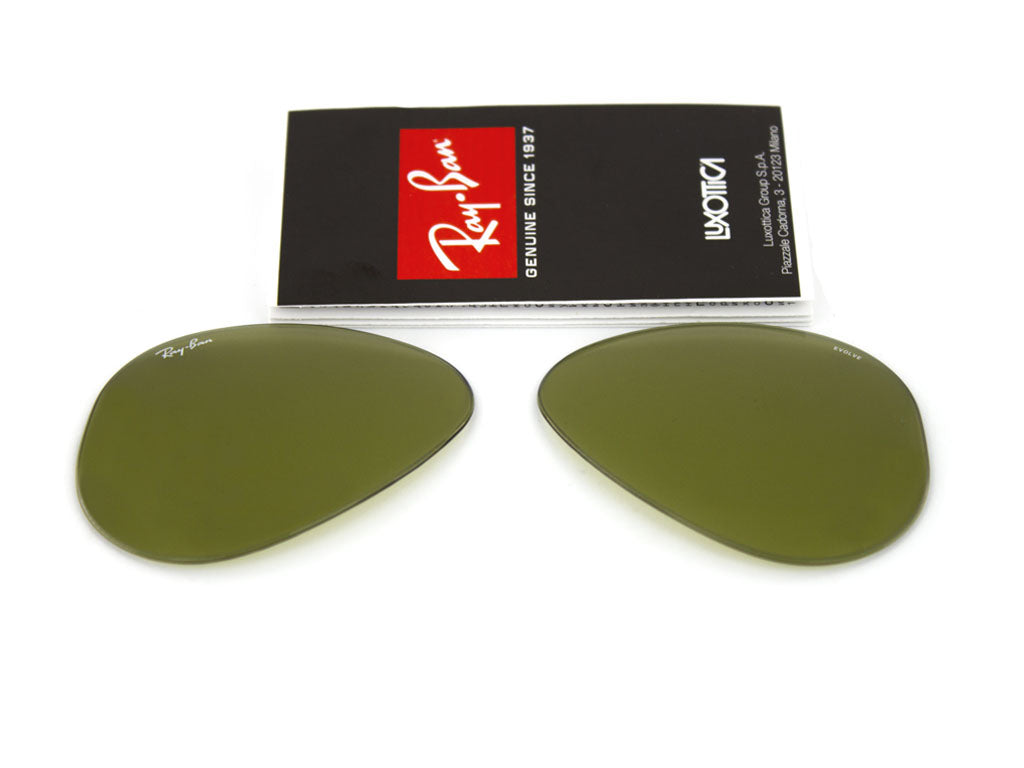 Coppia di Lenti di ricambio Ray-Ban RB3025 AVIATOR Lenti di ricambio Ray - Ban 12