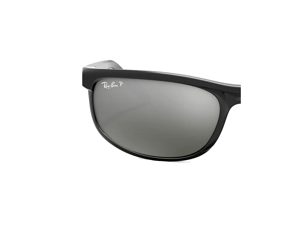 Coppia di Lenti di ricambio Ray-Ban RB2027 PREDATOR 2 Lenti di ricambio Ray - Ban 601/W1 dark grey polarized 000034452011 3