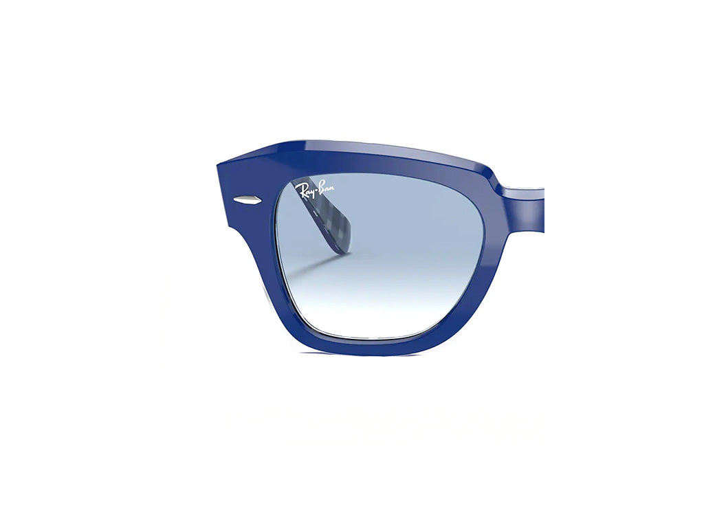 Coppia di Lenti di ricambio Ray-Ban RB2186 STATE STREET Lenti di ricambio Ray - Ban 13193F clear gradient blue 000034469019 16