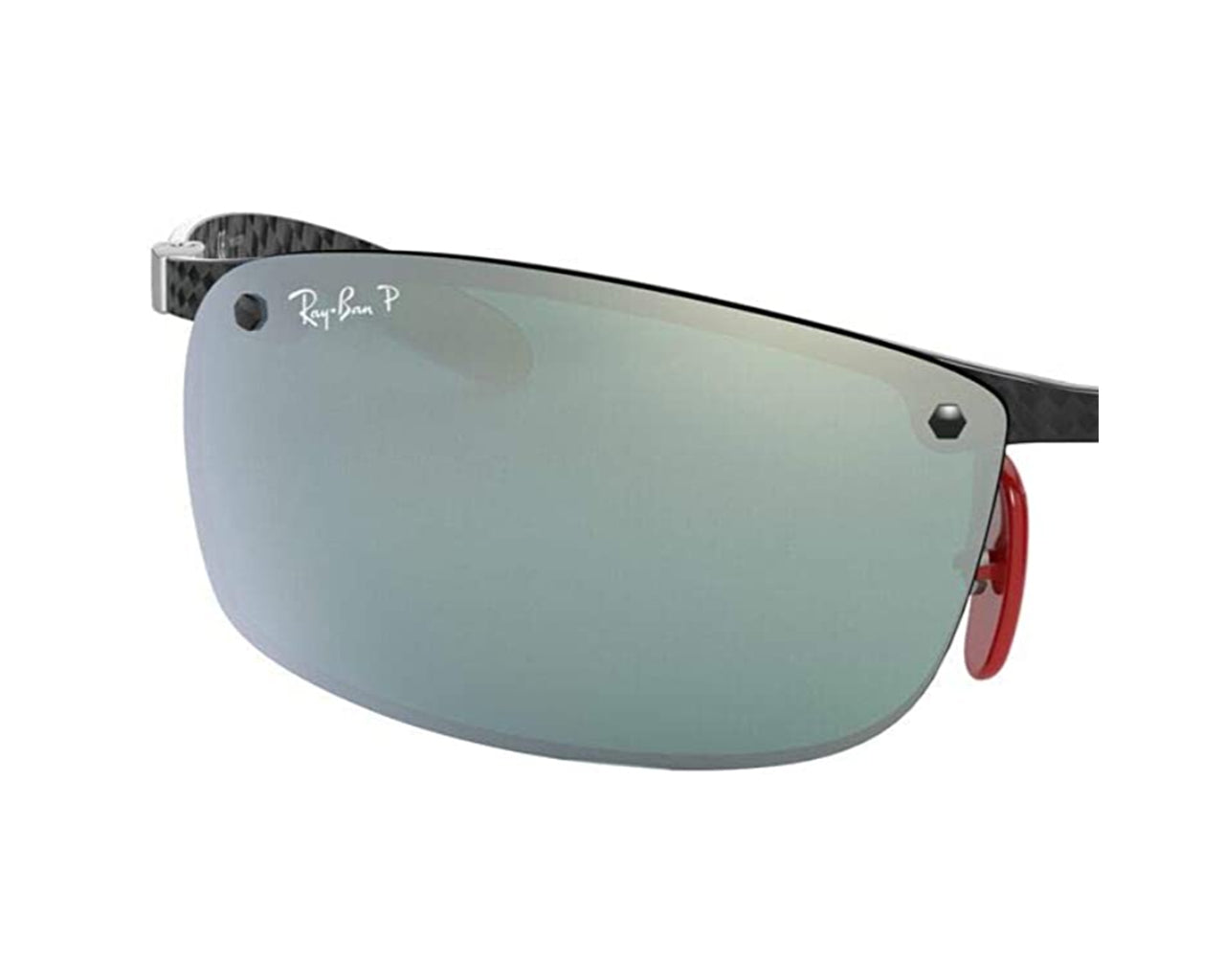 Coppia di Lenti di ricambio Ray-Ban RB8305M FERRARI Lenti di ricambio Ray - Ban F005H1 green mirror silver polarized 000030687004 4