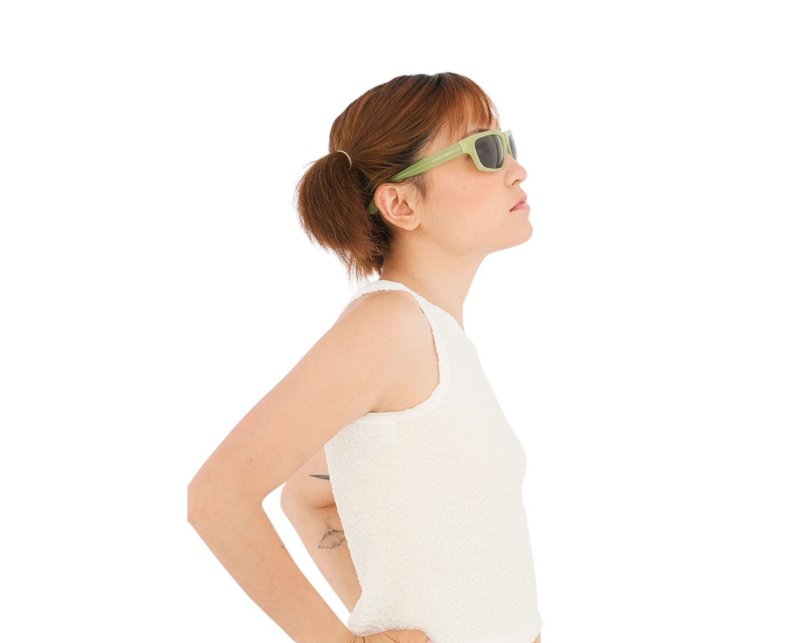 9LA Thelonius Lime Occhiali da sole Retrosuperfuture 6