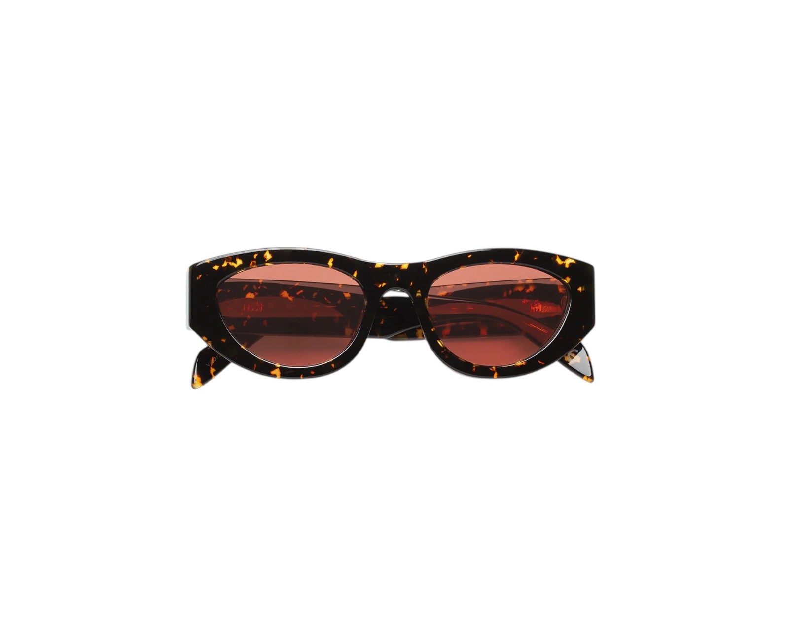 Rainbow Mountains Havana rossa VGO Occhiali da sole Marni 2
